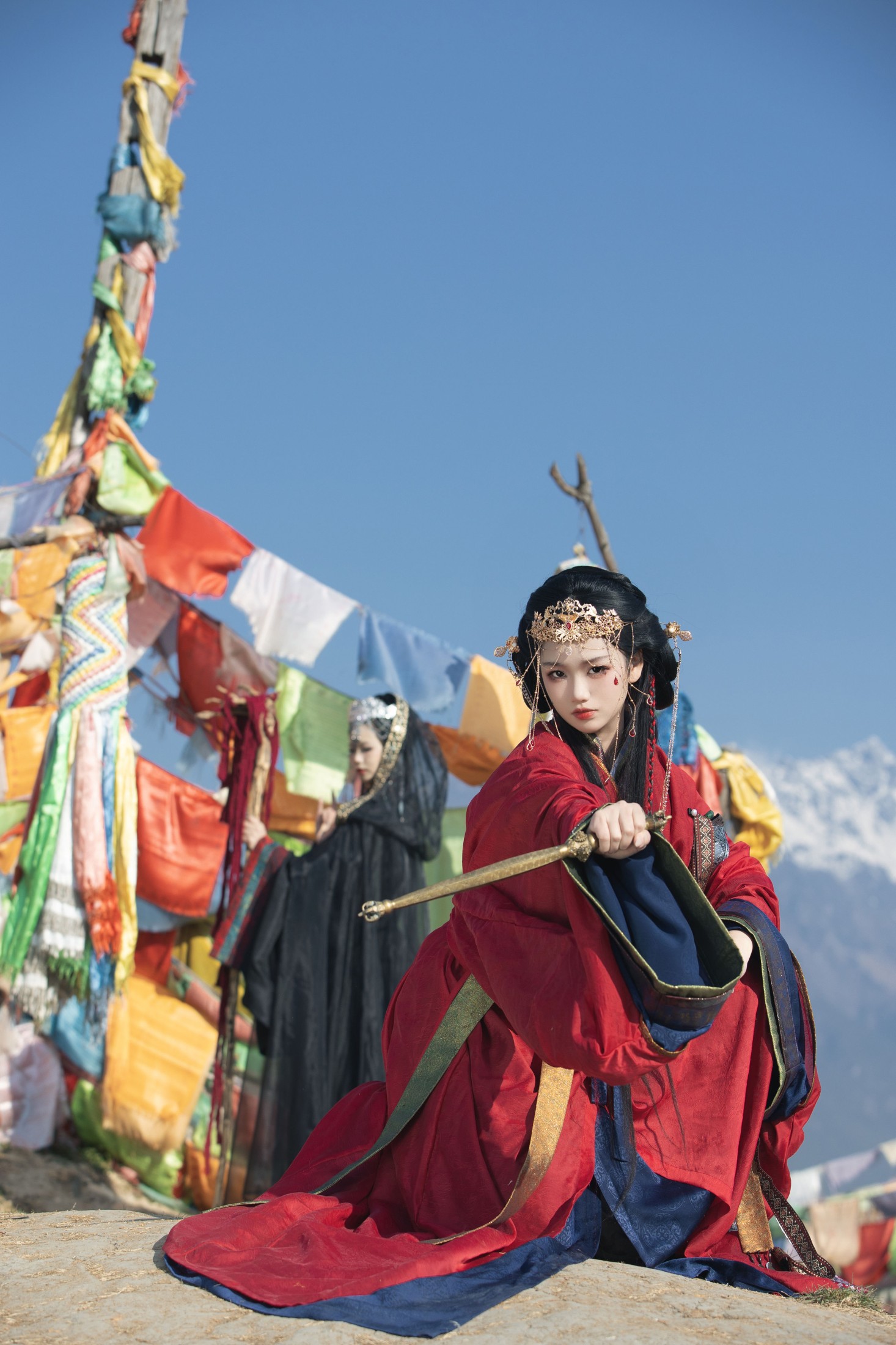 晚晚 晚江亭 – 《双生萨满》[34P] 插图3