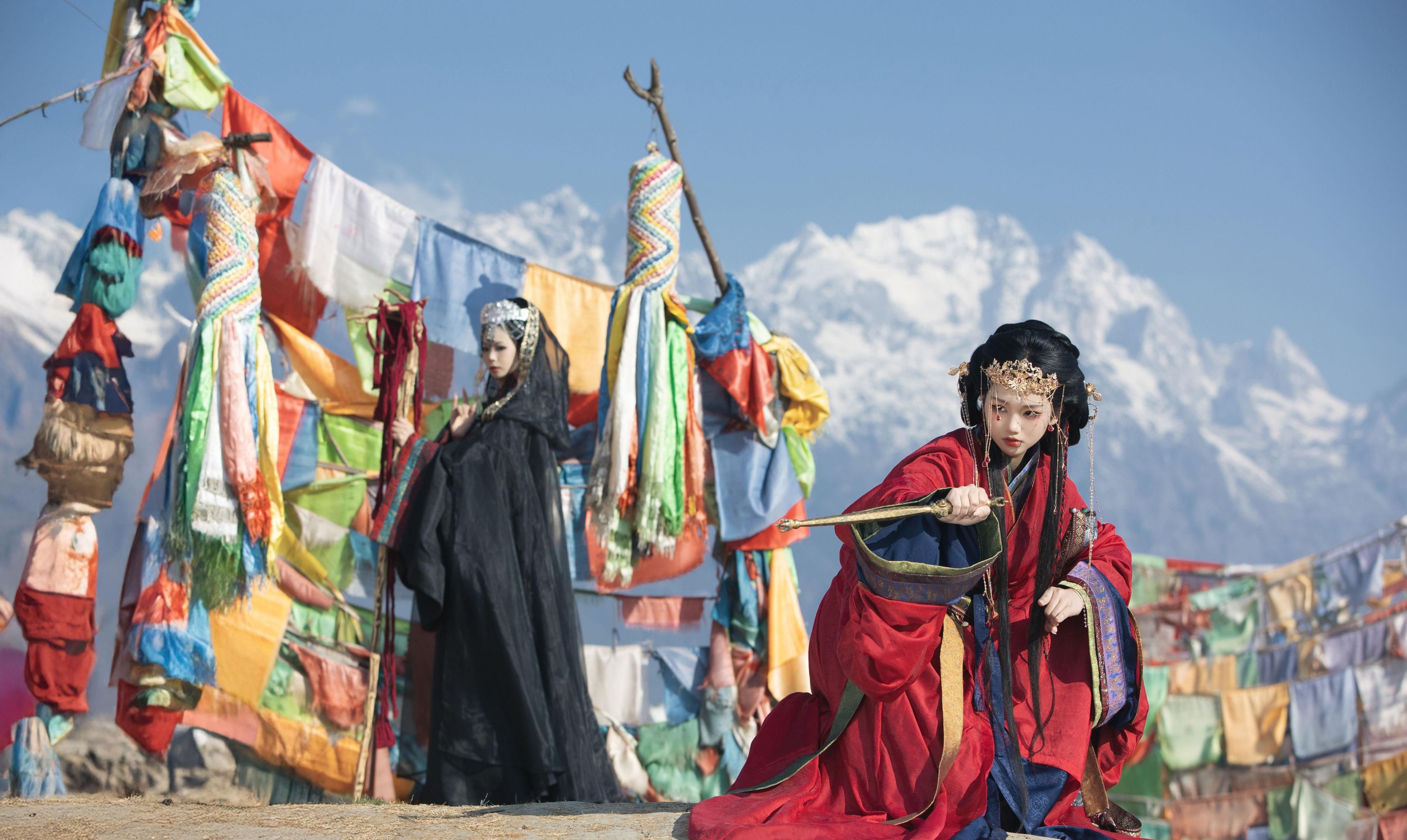 晚晚 晚江亭 – 《双生萨满》[34P] 插图2