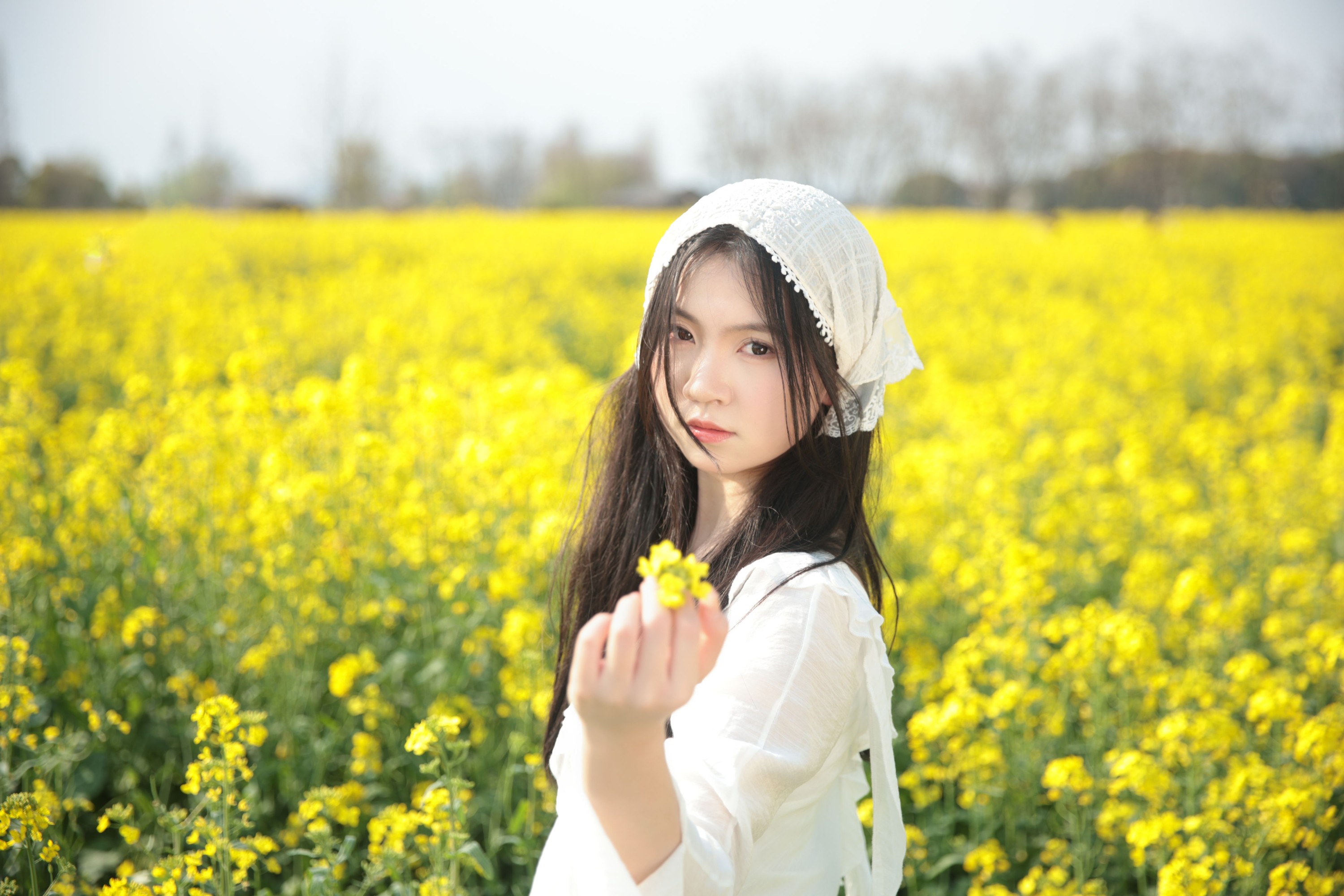小南 – 《油菜花生命力》[30P]-66COS
