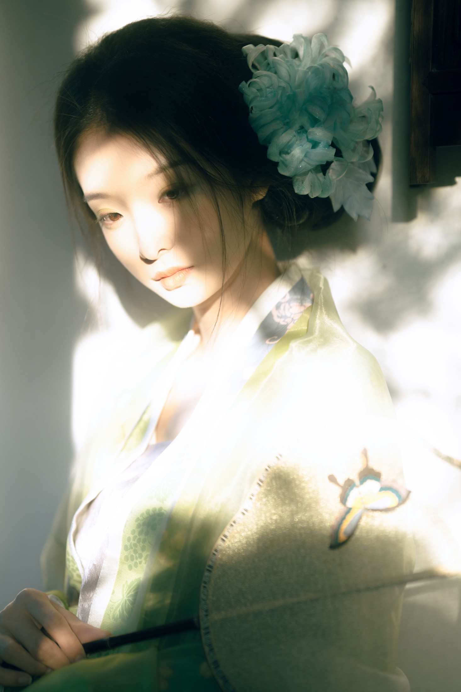 李钰_ayu – 《那抹浓到化不开的绿》[42P]-66COS