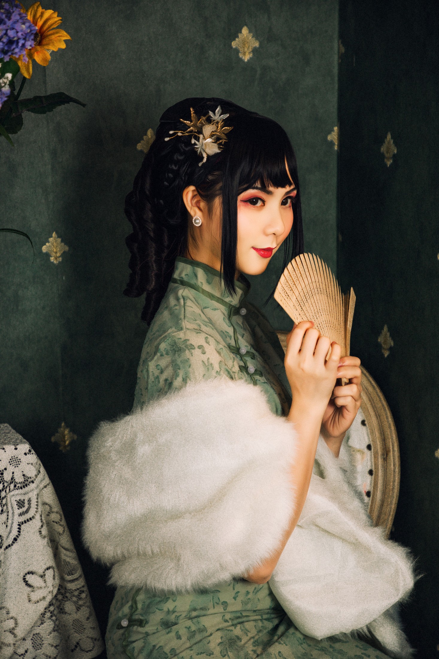 明鸽儿 – 《在世间，唯有美女和旗袍不可辜负。》[20P] 插图4