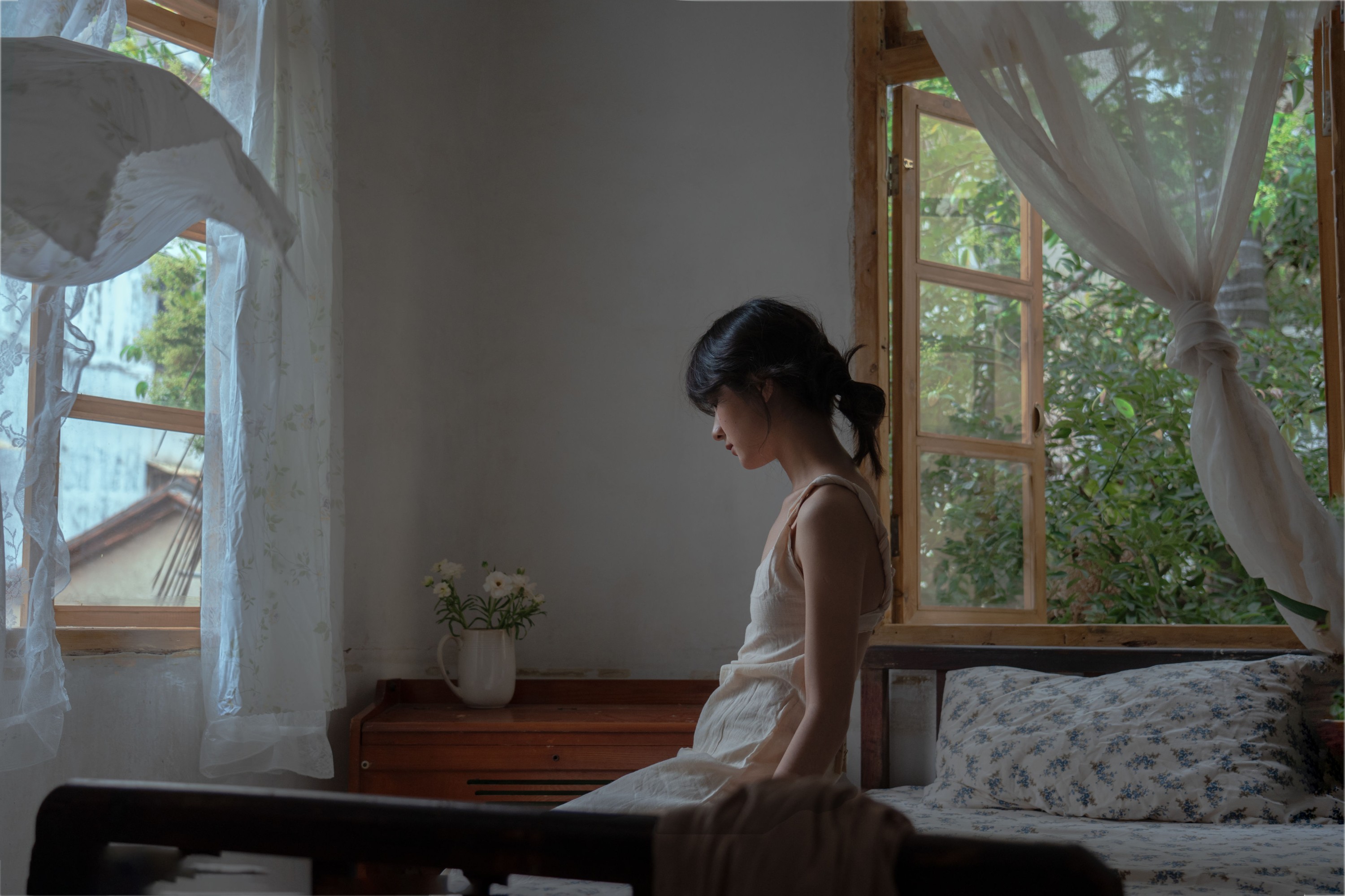 小雨天气 – 《少女的心事》[14P]-66COS