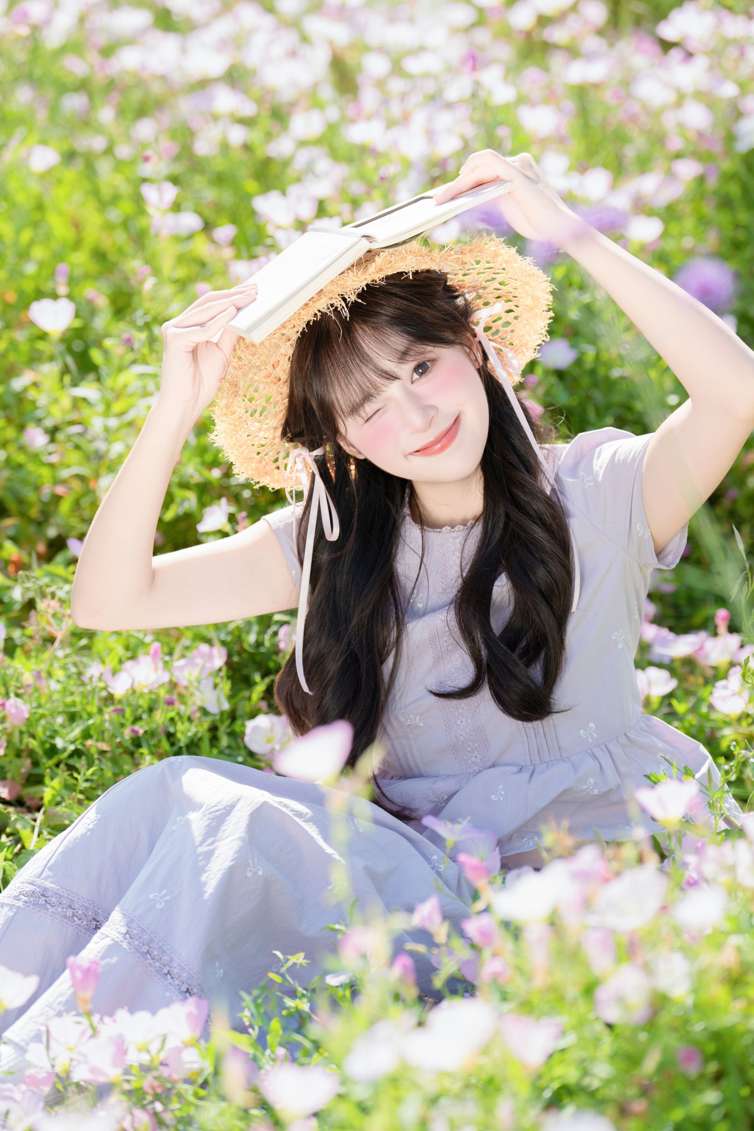 夏芋小年 – 《月见草花海》[25P]-66COS