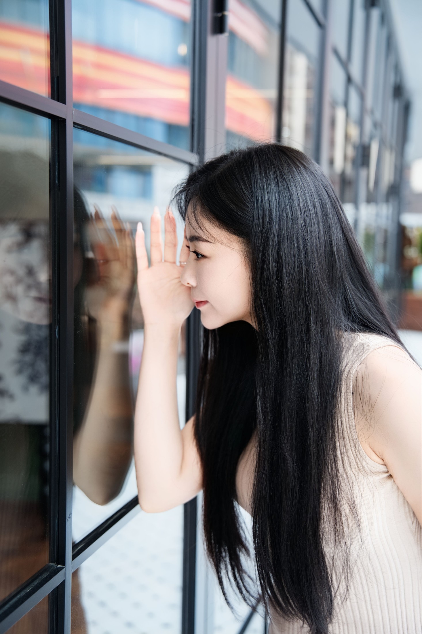 小颖 – 《城市街拍》[16P]-66COS