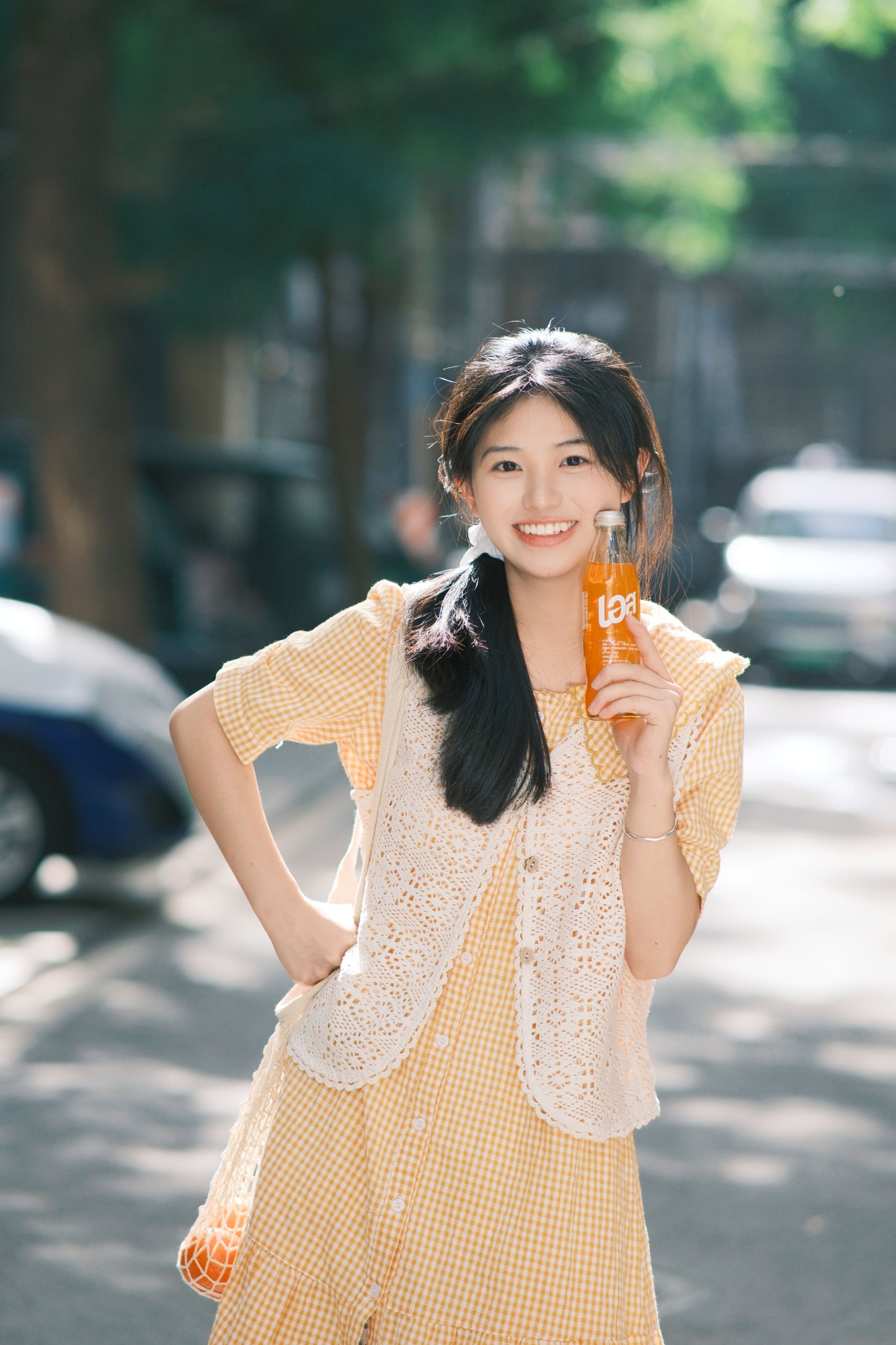 杨小咩 – 《橙子味的夏天》[15P]-66COS