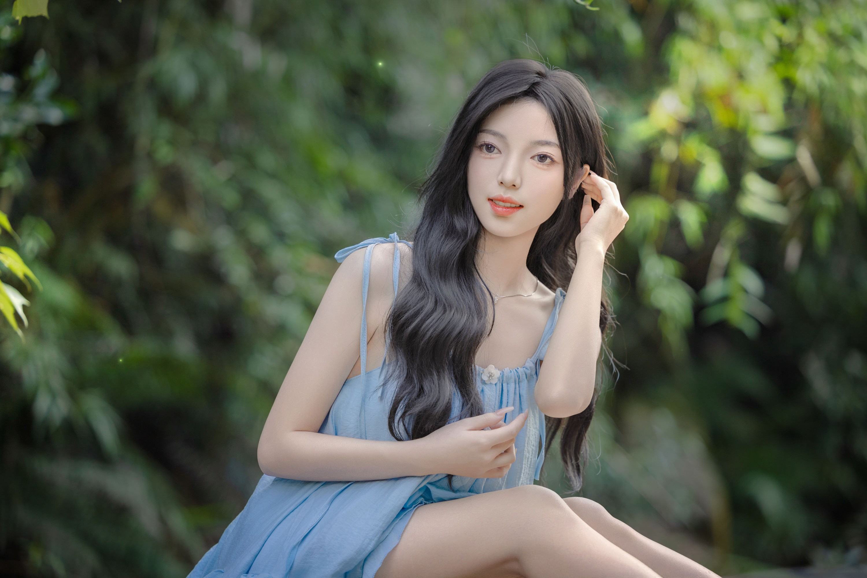 柒柒 – 《清凉的初夏》[23P]-66COS