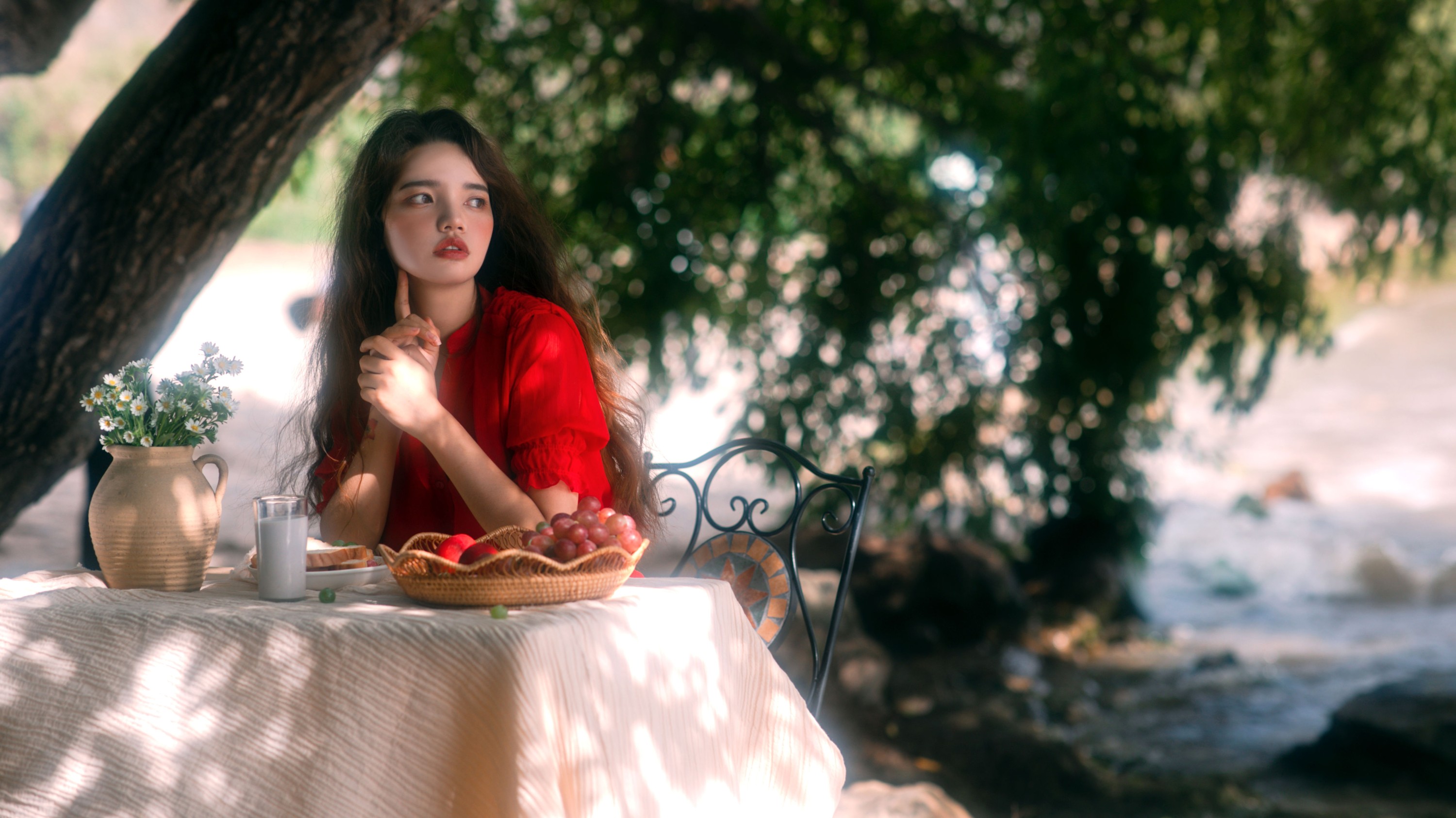 肉肉馅团子 – 《假日红裙》[17P] 插图4