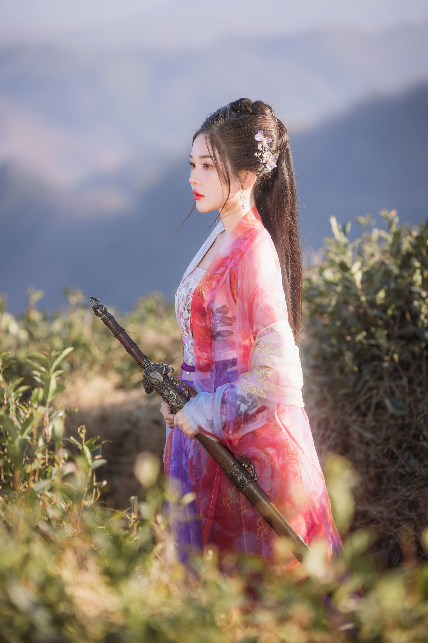 仓大佬 – 《千里落花风》[17P]-66COS