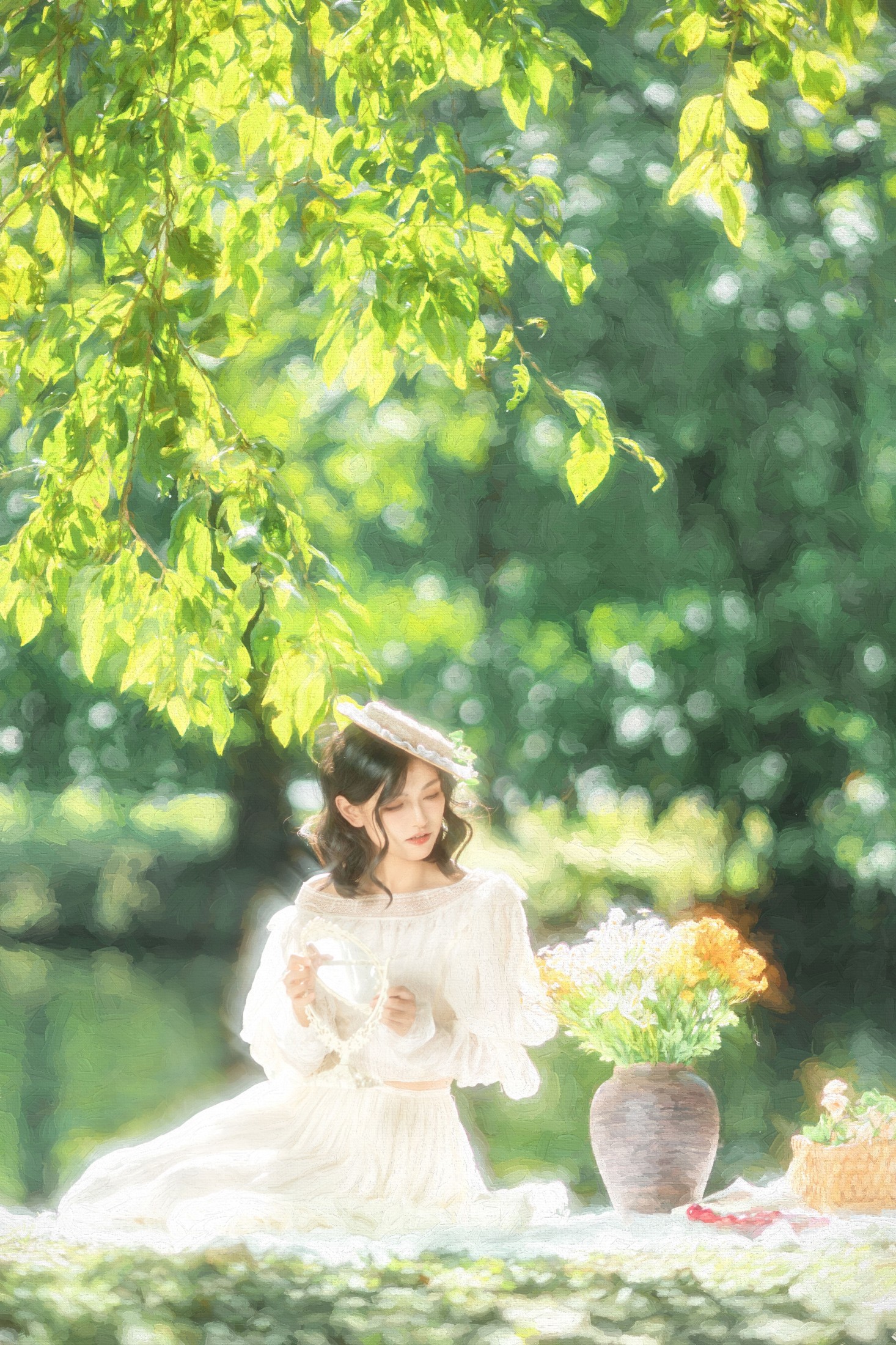 阿稀 – 《赴一场油画般的浪漫野餐》[20P] 插图5