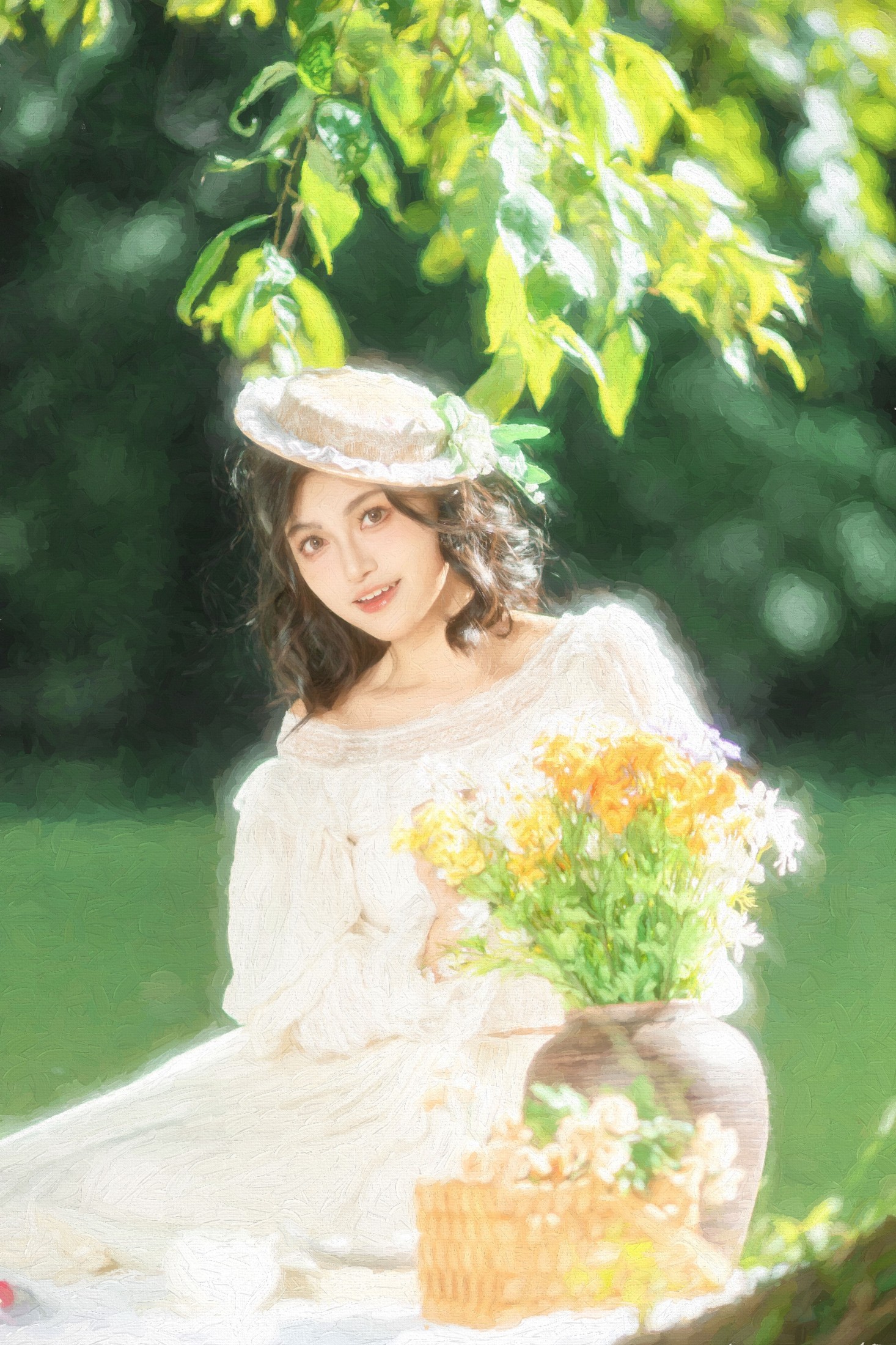 阿稀 – 《赴一场油画般的浪漫野餐》[20P] 插图3