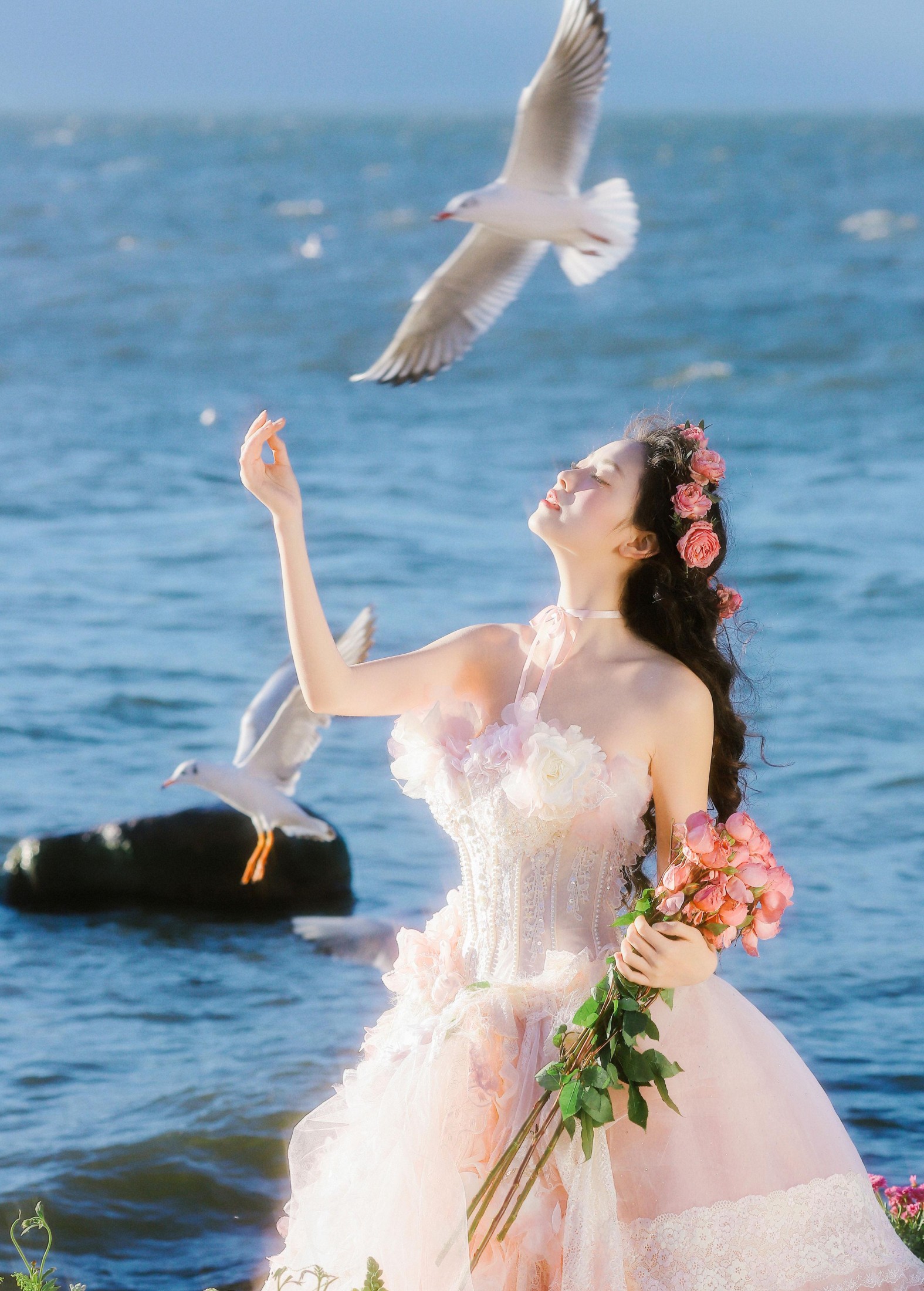 鹿离 – 《海边的玫瑰公主》[58P] 插图2