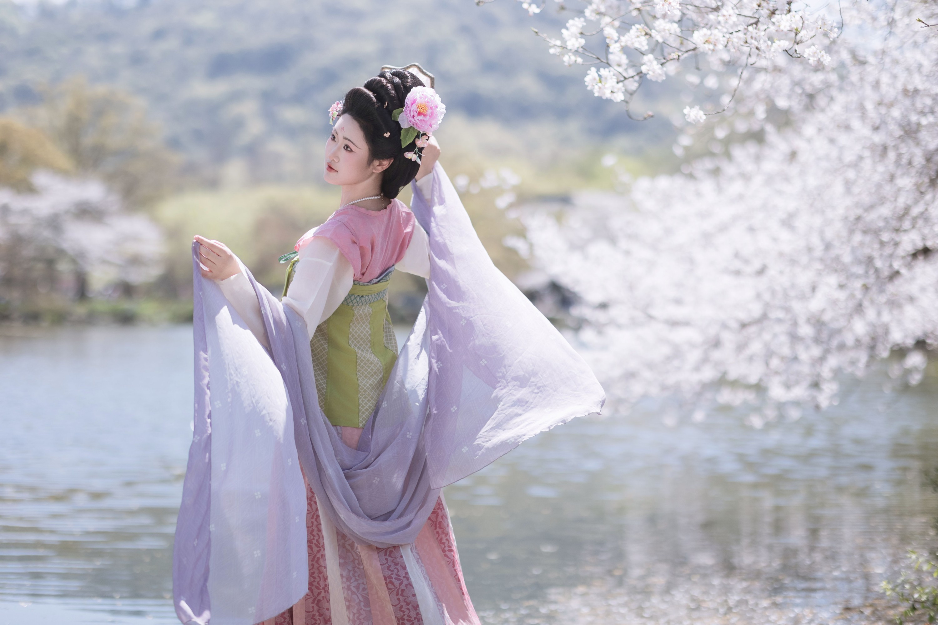 是霜泠吖 – 《踏春赏樱》[66P] 插图2