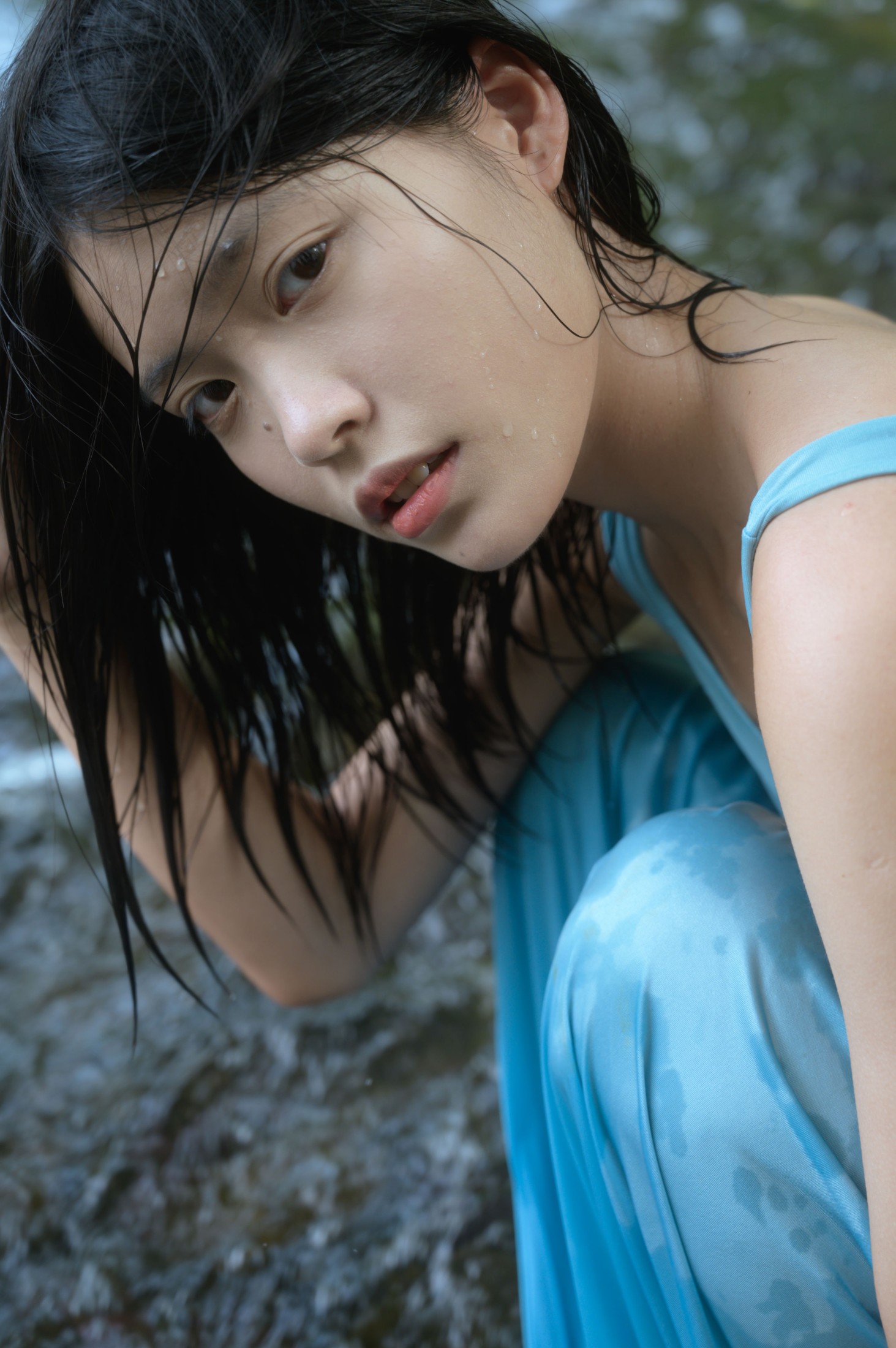 i人凌凌七 – 《潺潺流水》[13P]-66COS