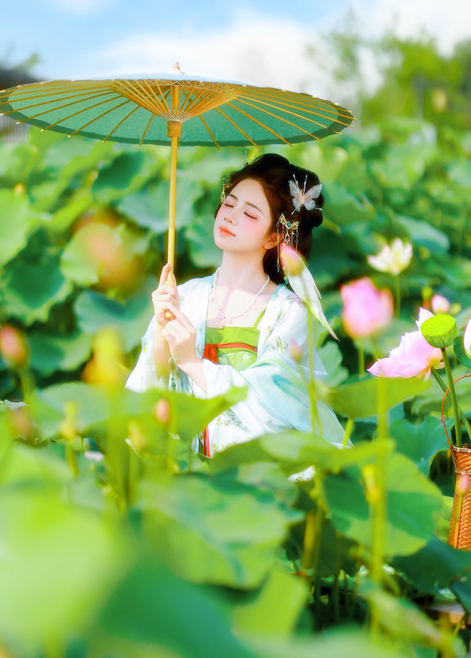 小杜同学 – 《小荷塘》[63P]-66COS