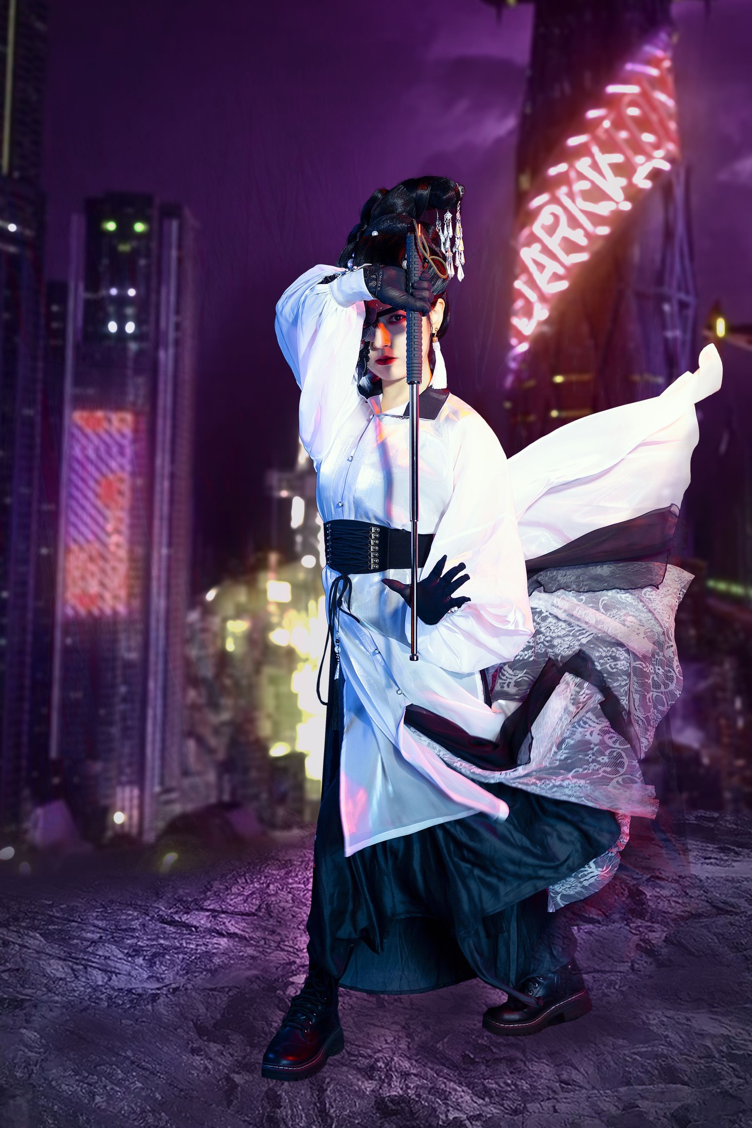 小悦悦 – 《赛博朋克》[22P] 插图5