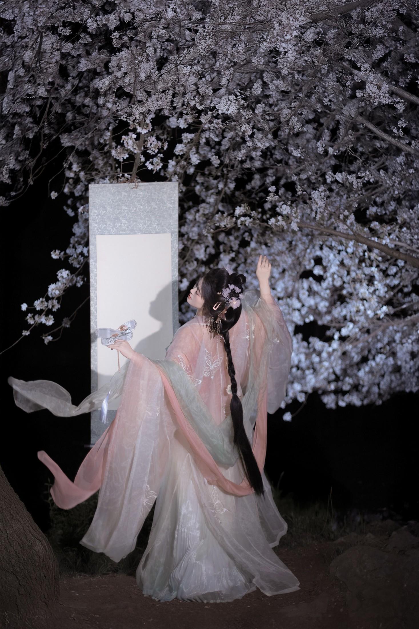 静若初夏 – 《春夜赏樱》[37P] 插图5