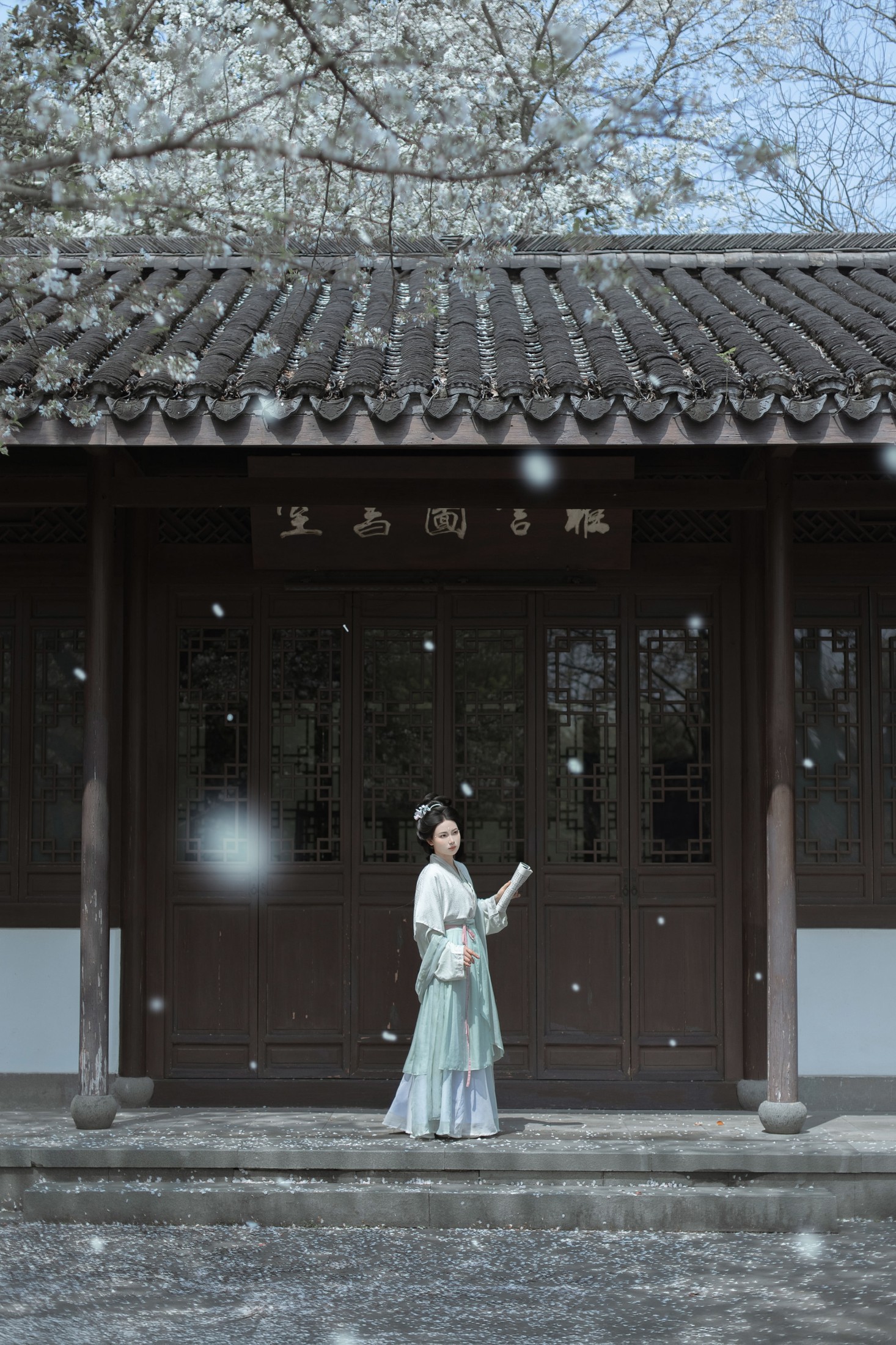 穆晏秋 – 《庭前雪》[21P]-66COS