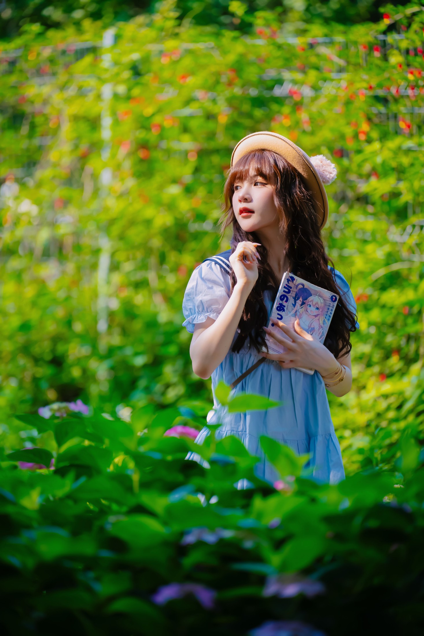 香菇菜包 – 《抱着童话书跌进滨江森林的红色绣球梦境！》[33P] 插图5