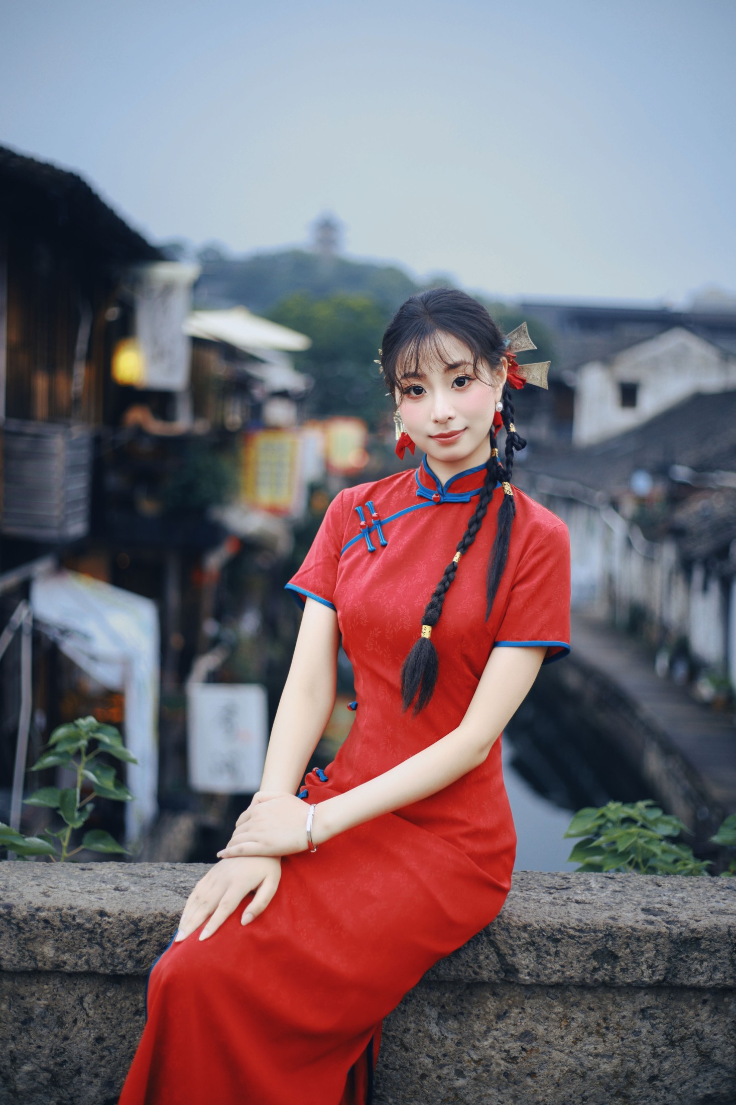 小u – 《书圣故里江南水乡旗袍》[23P] 插图4