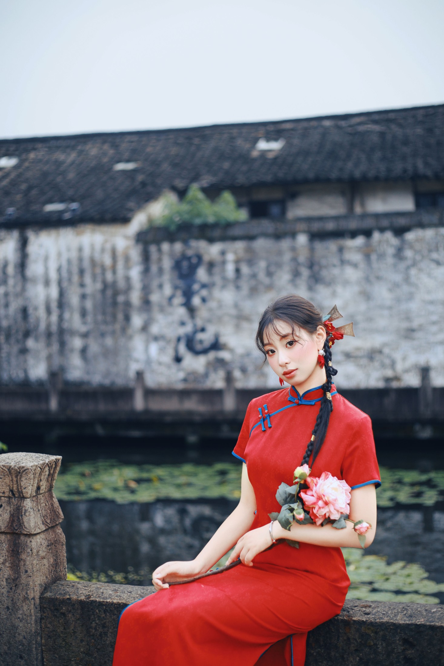 小u – 《书圣故里江南水乡旗袍》[23P] 插图3