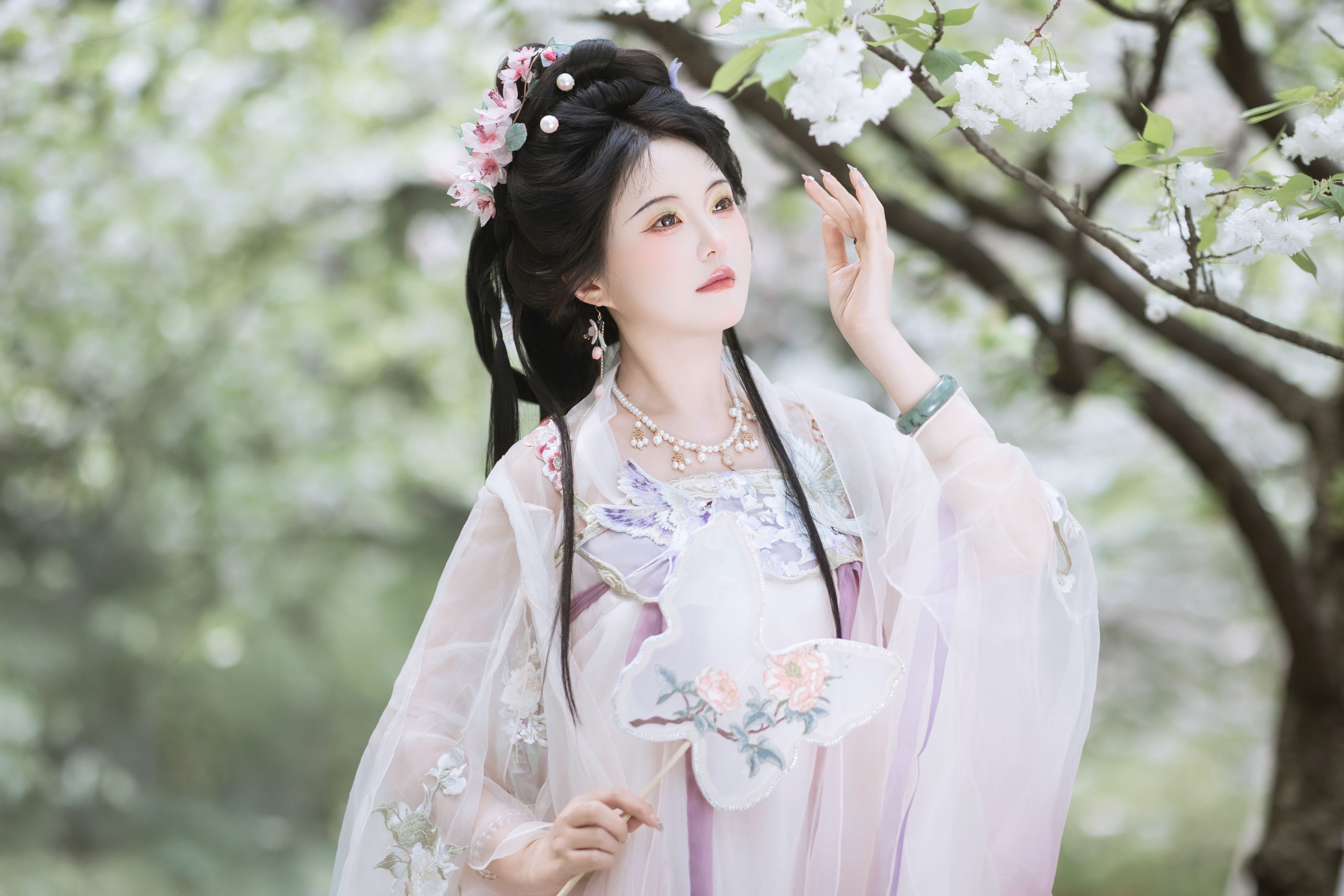 璐璐haley – 《樱花似雪》[43P]-66COS