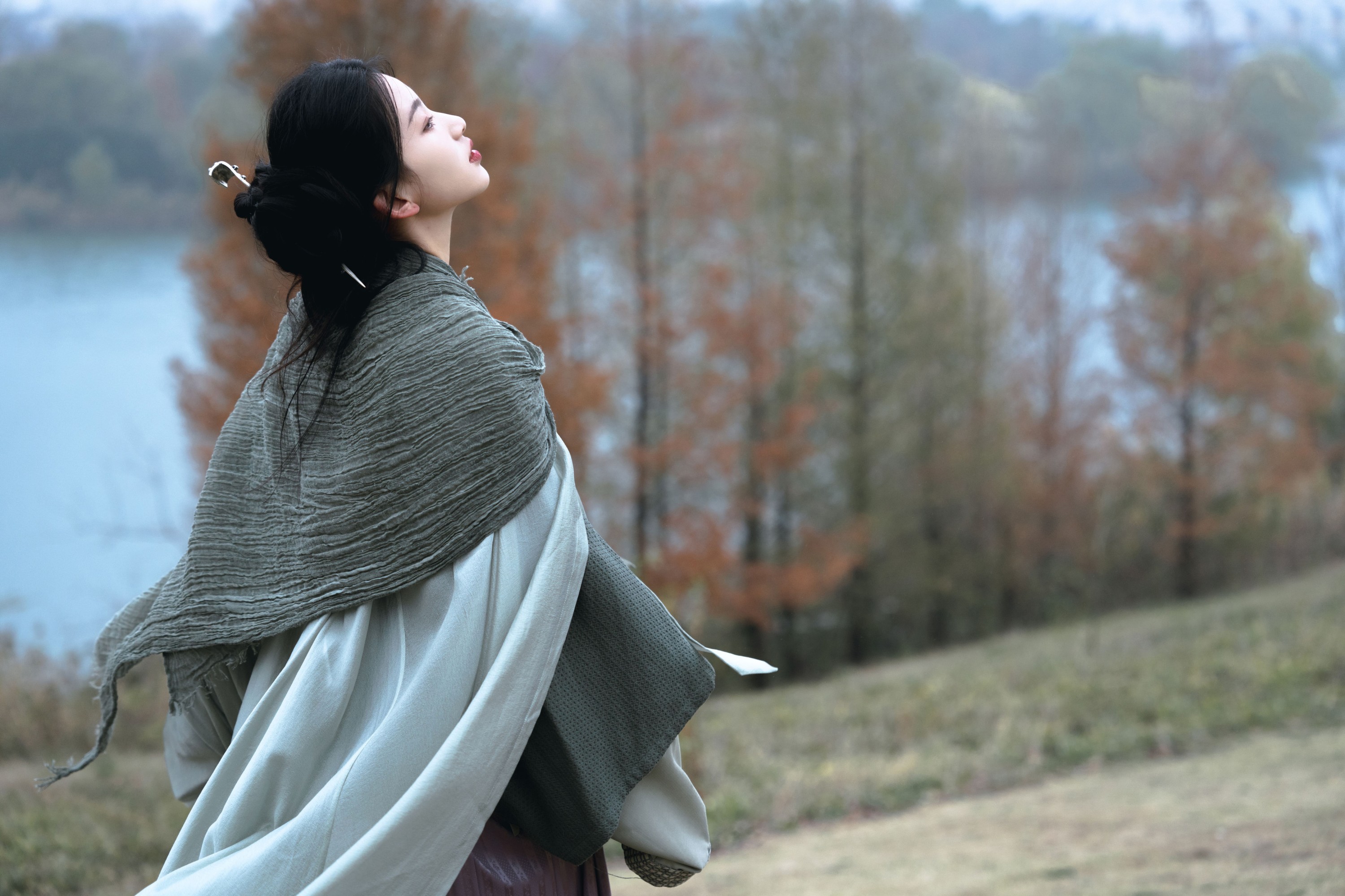 二一芝 – 《风又起，叶落地》[19P]-66COS