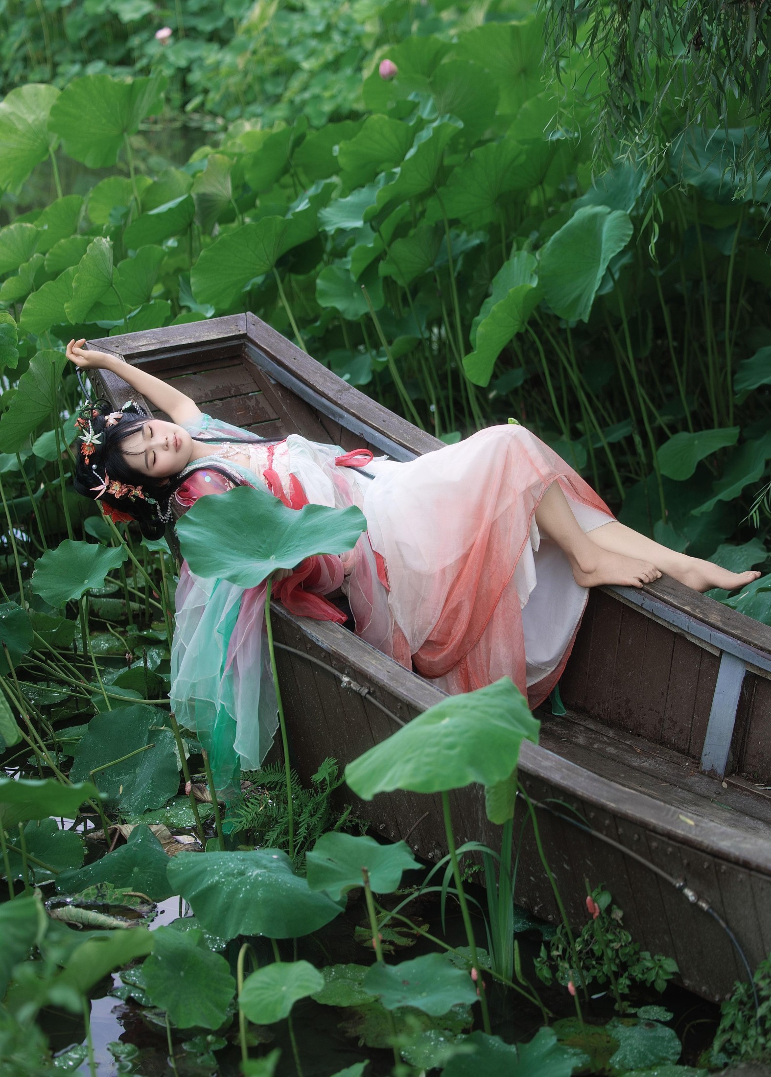 婳婳 – 《夏日荷花》[17P] 插图2