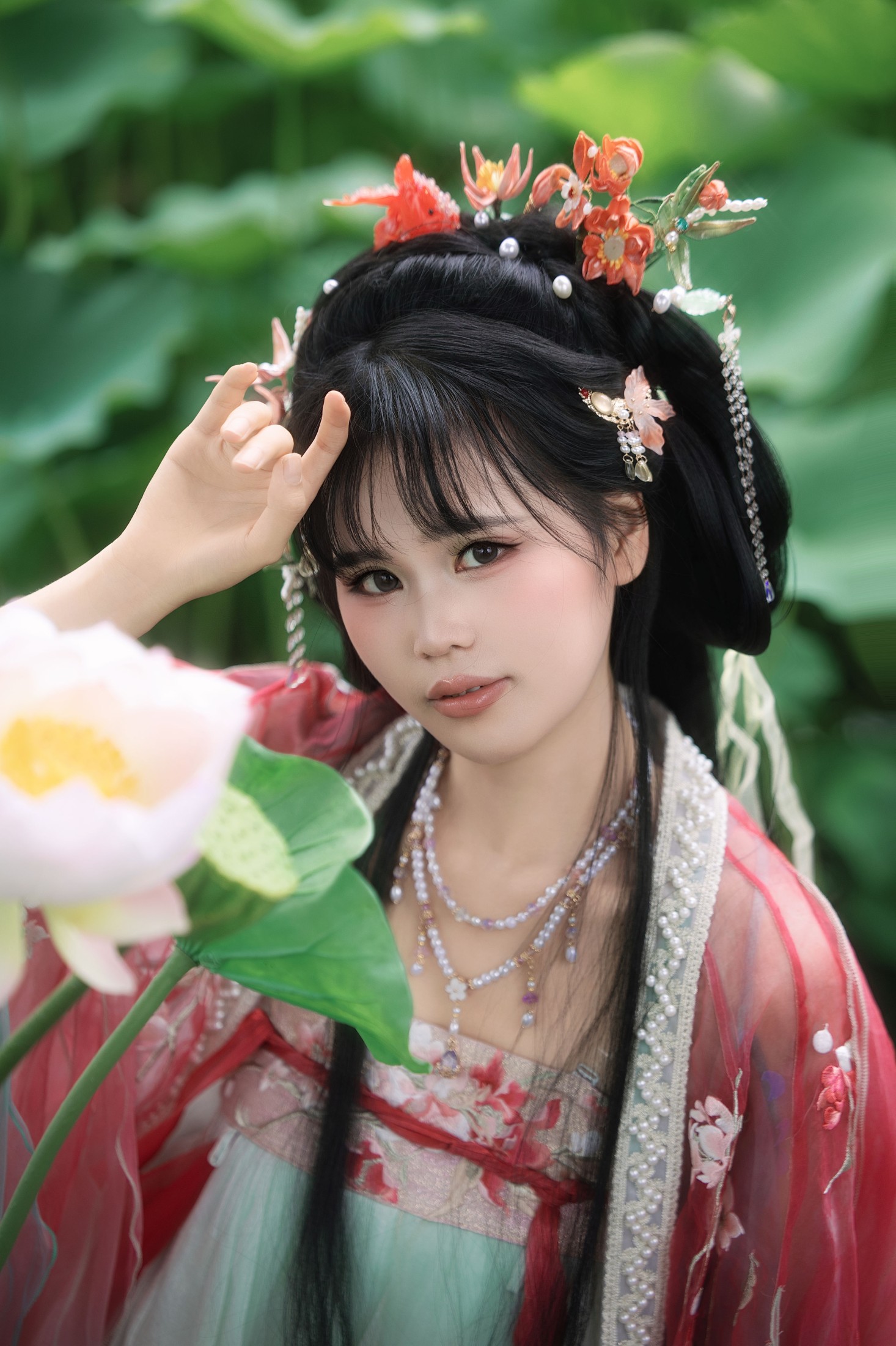 婳婳 – 《夏日荷花》[17P] 插图5