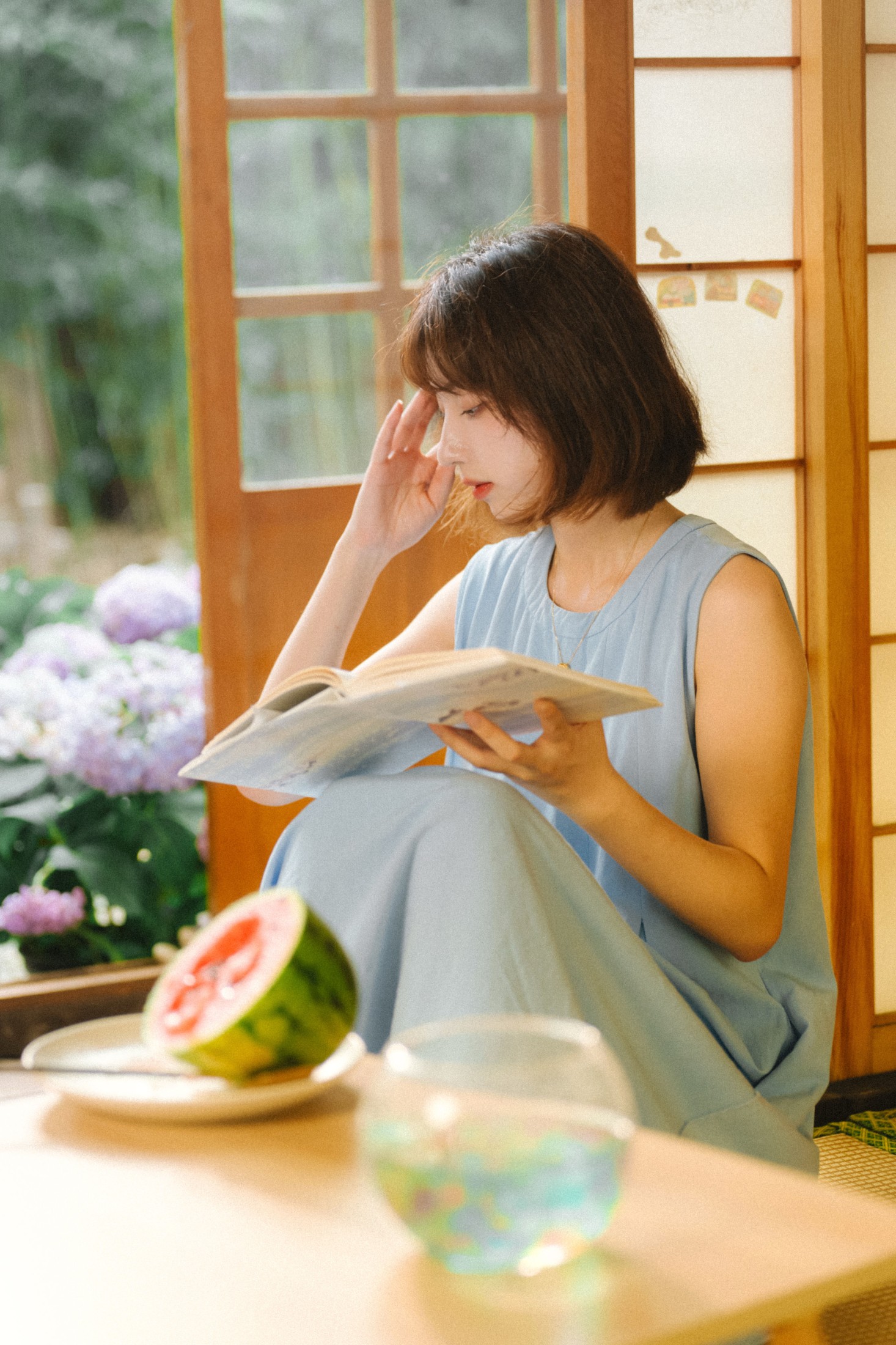 麻薯旎子 – 《尝一口西瓜味的夏天～》[60P] 插图3