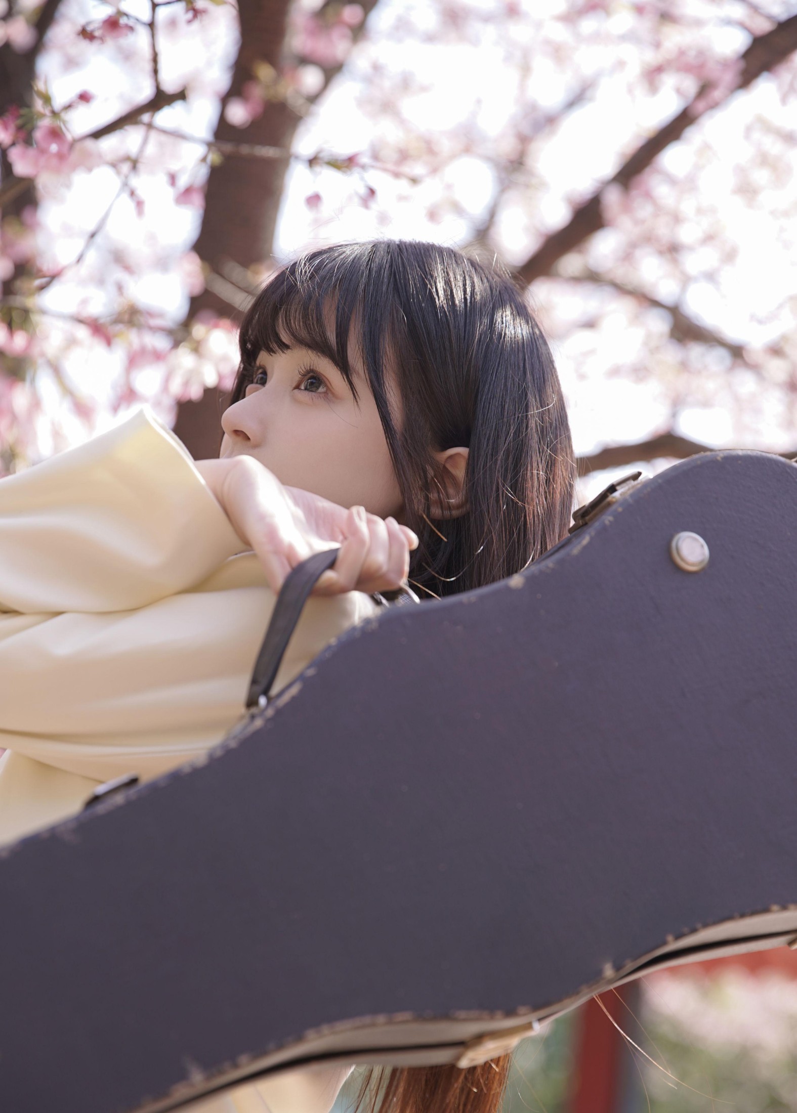 一只小沁 – 《樱花下的少女》[17P] 插图2