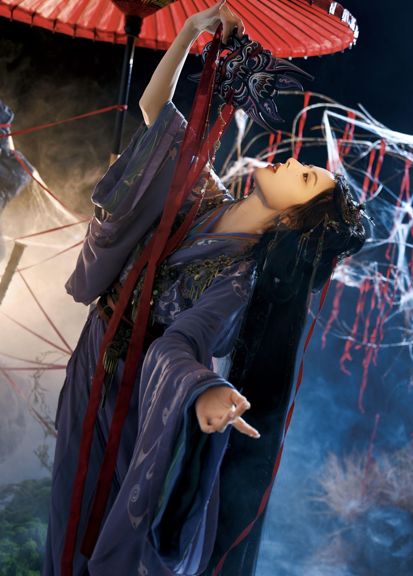 言欢不喝酒 – 《傩舞起，百灾消》[13P]-66COS