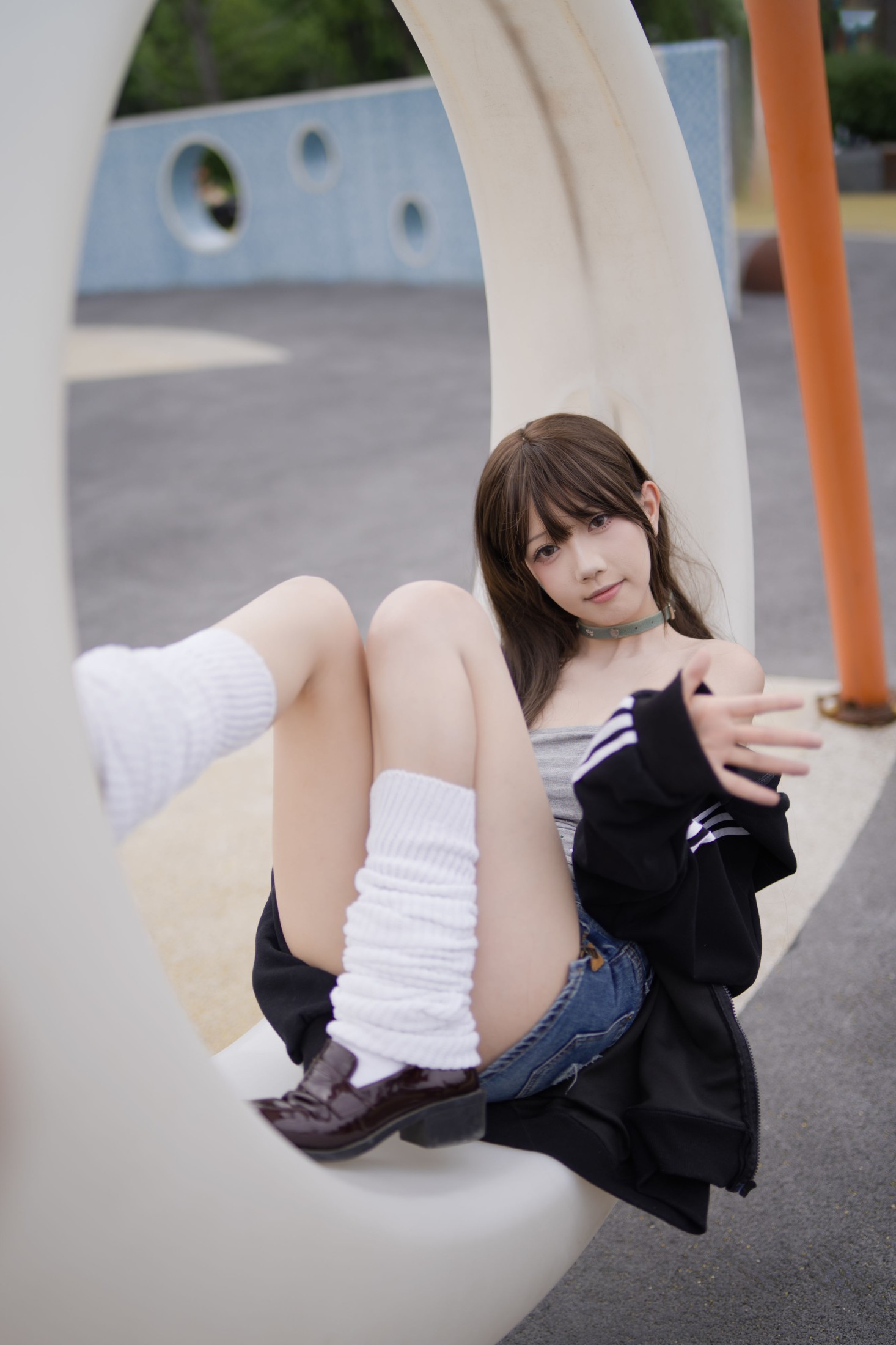 万鲨鲨 – 《活力初夏》[25P]-66COS