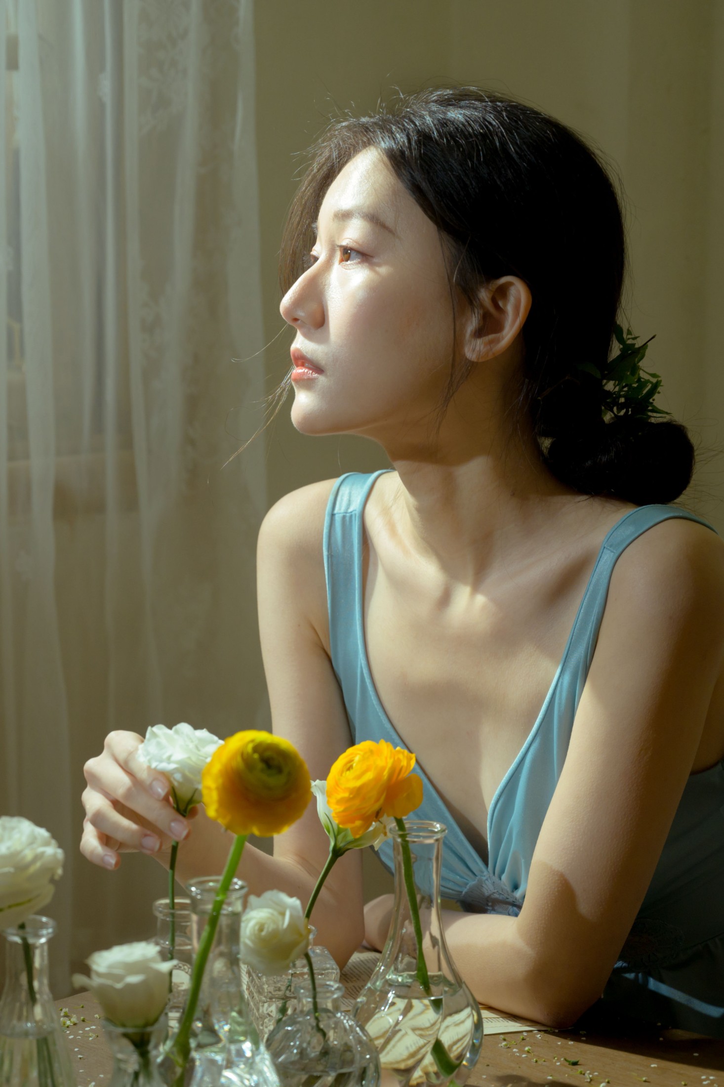 小月 – 《某个午后》[15P]-66COS