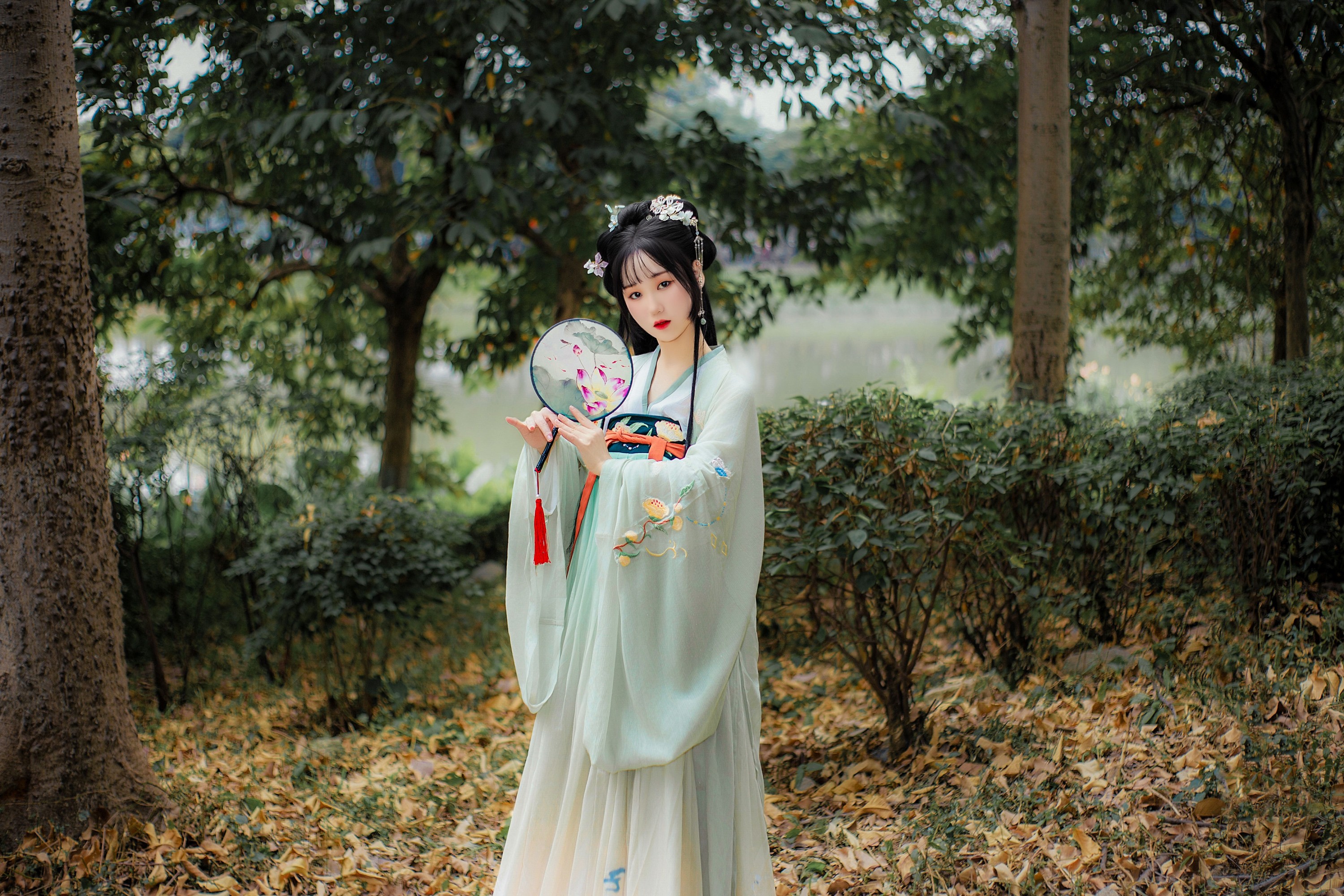 野樱 – 《晓青衫》[15P] 插图3