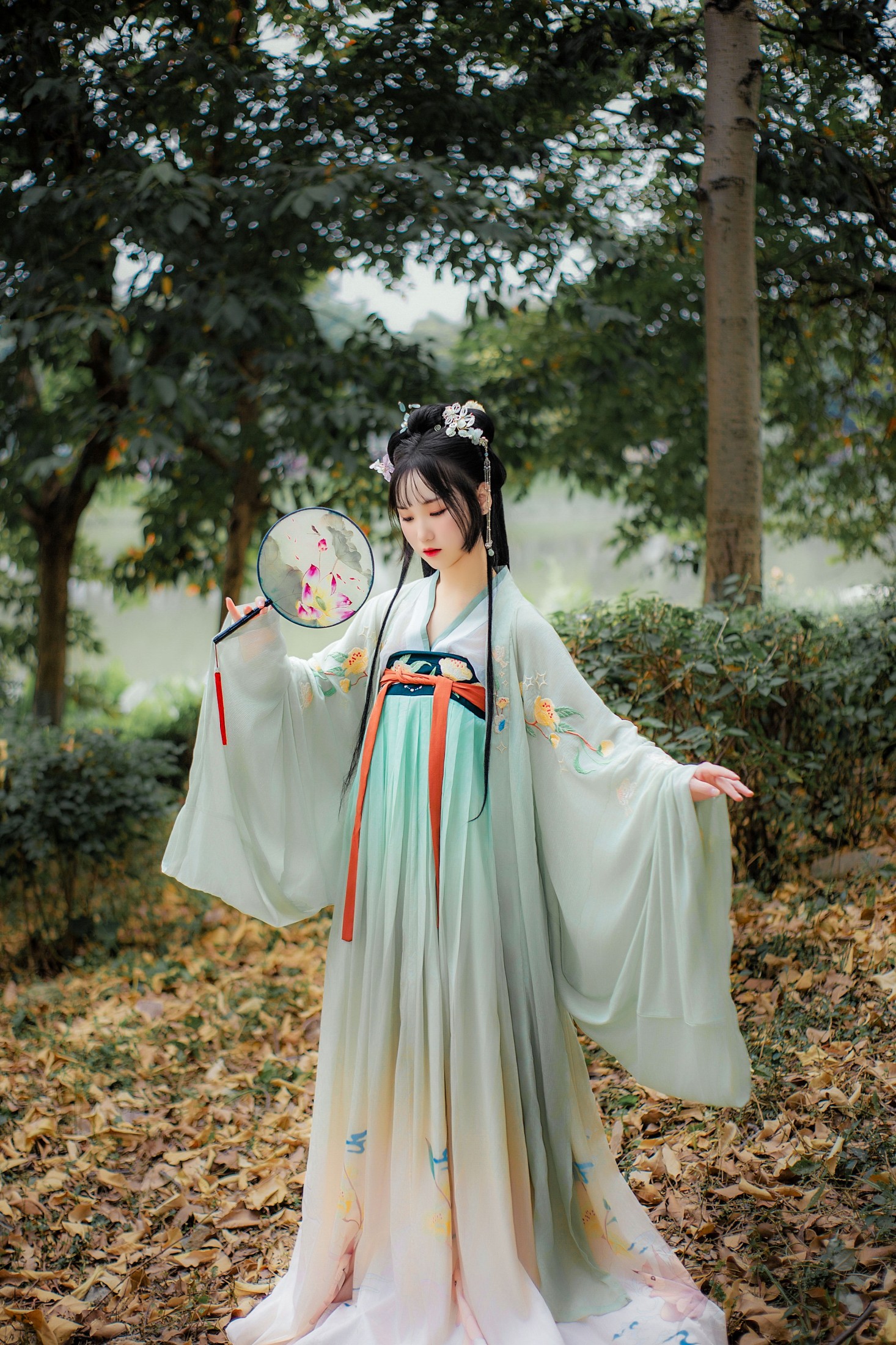 野樱 – 《晓青衫》[15P] 插图4