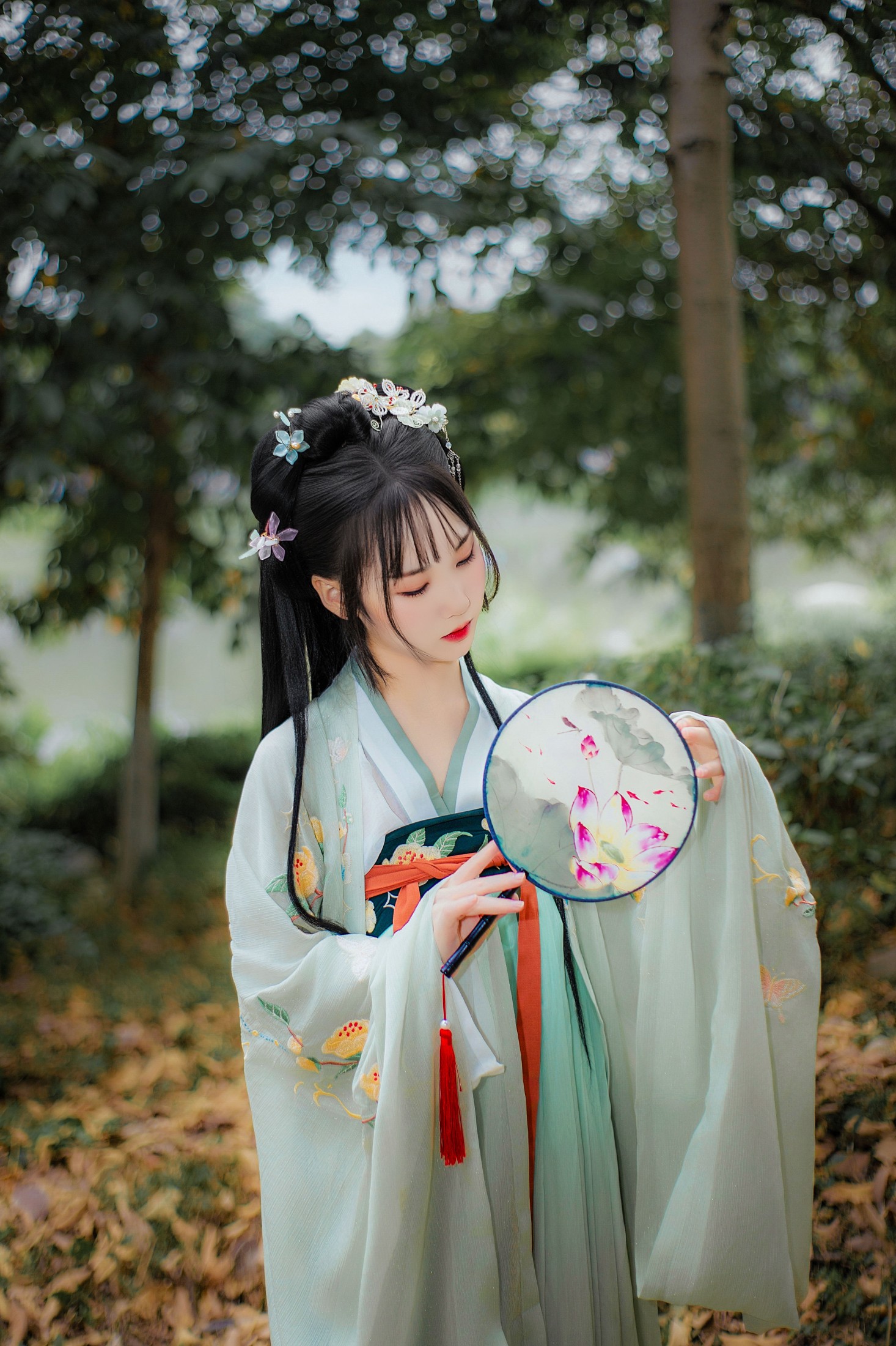 野樱 – 《晓青衫》[15P] 插图5