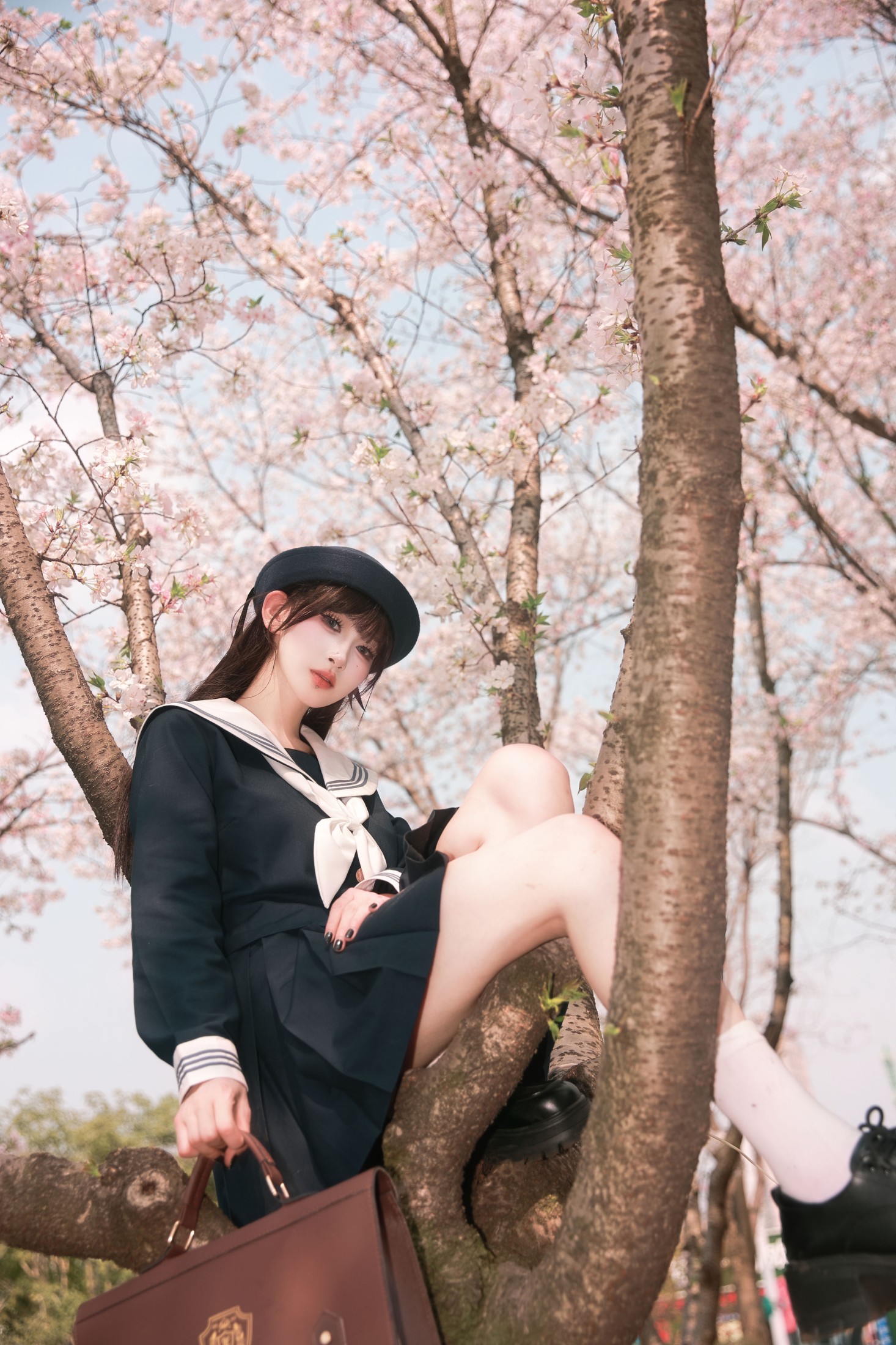 小宅 – 《愿望的樱花》[15P]-66COS