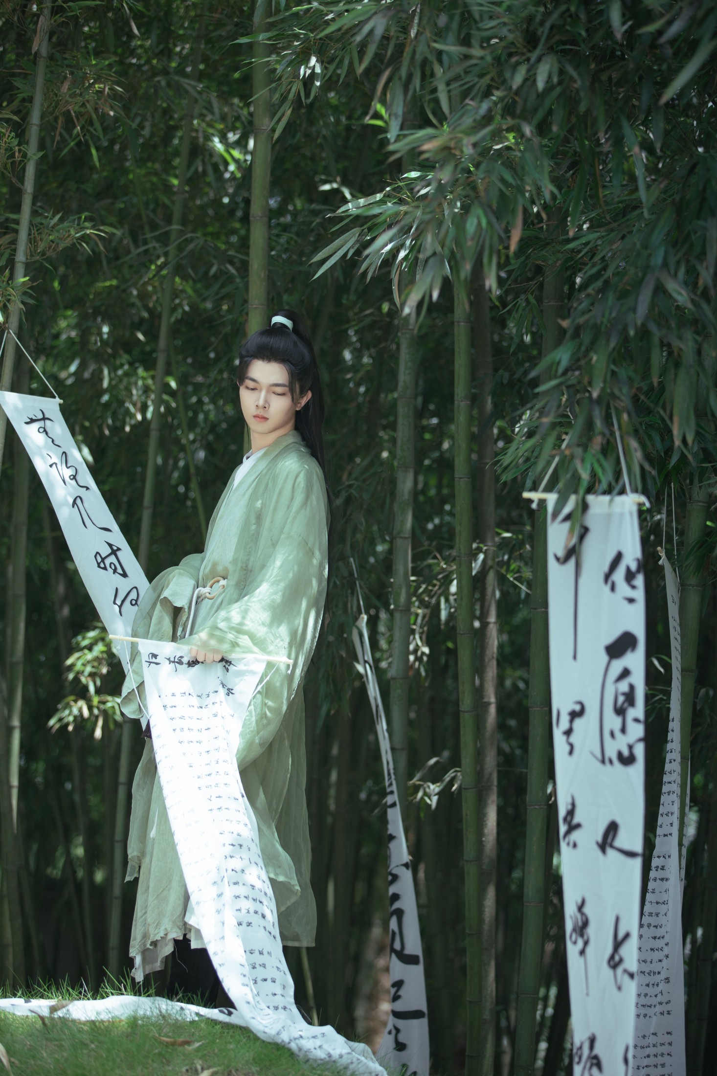 白云苍狗狗狗狗 – 《醉卧听竹》[29P]-66COS