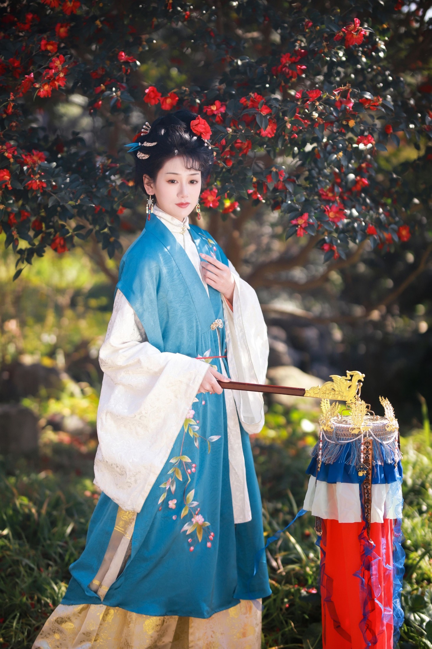 一只大大大李子 – 《山茶花开》[20P]-66COS
