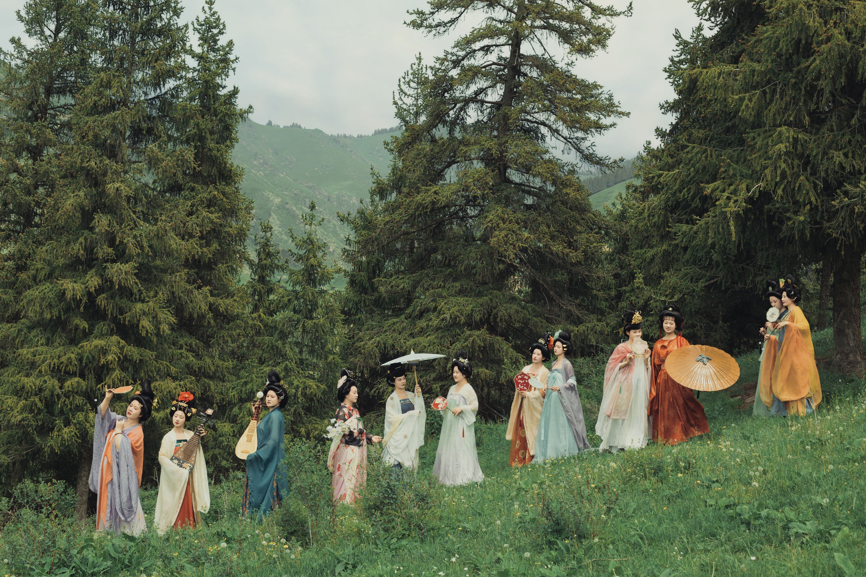 佚名 – 《初夏山行》[50P]-66COS