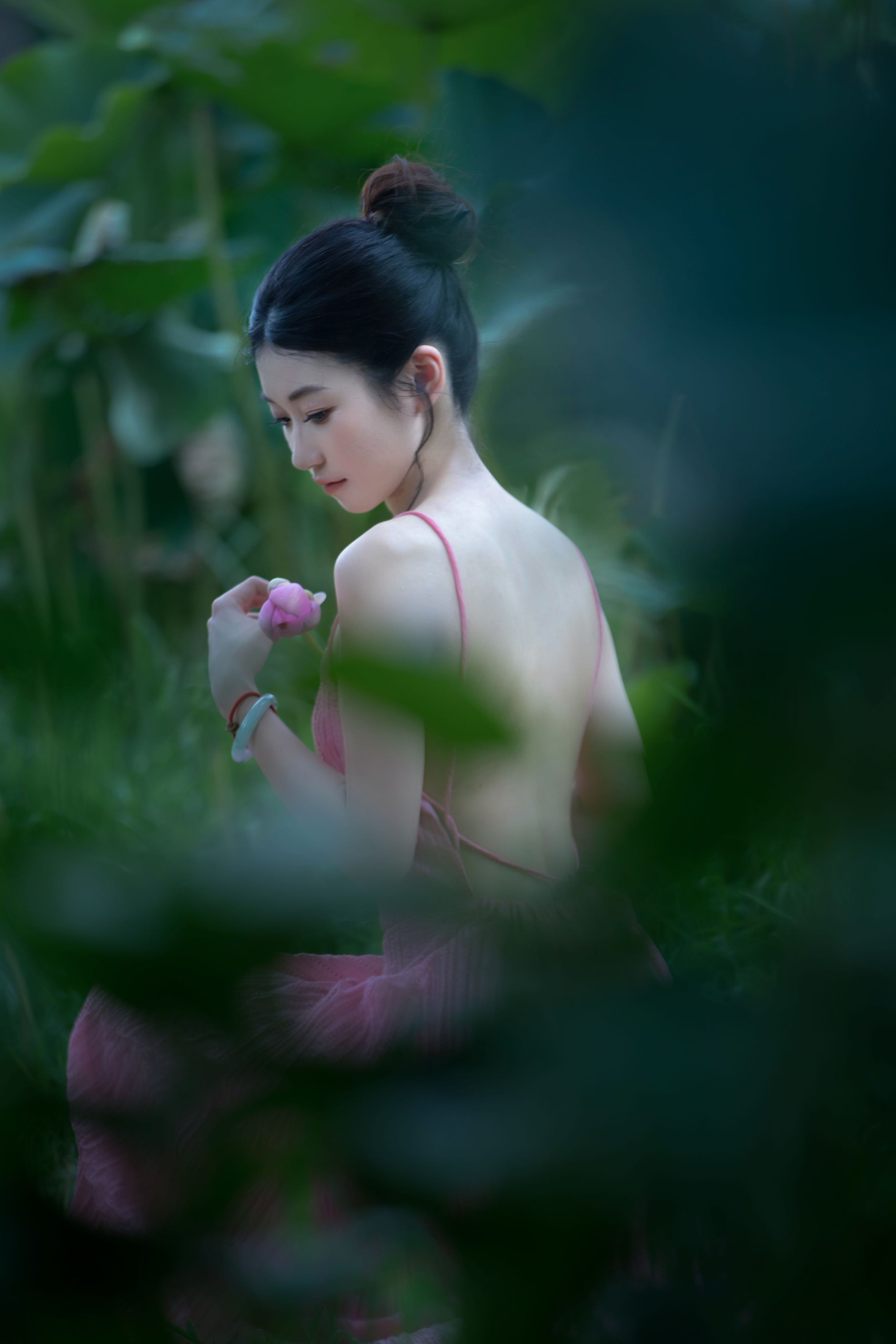 牛排小王子 – 《荷花与少女》[15P] 插图4