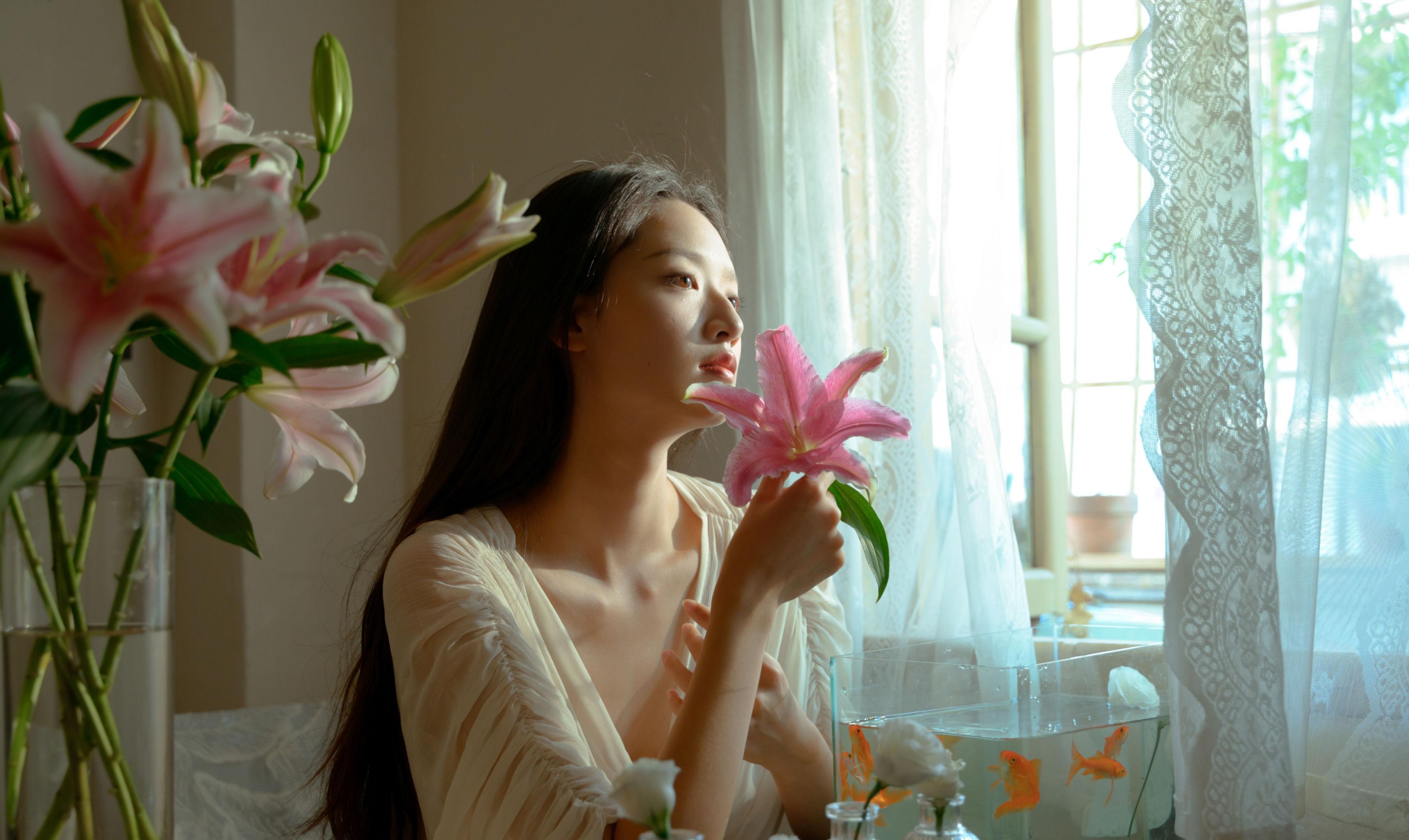 大力 – 《粉百合》[31P] 插图2