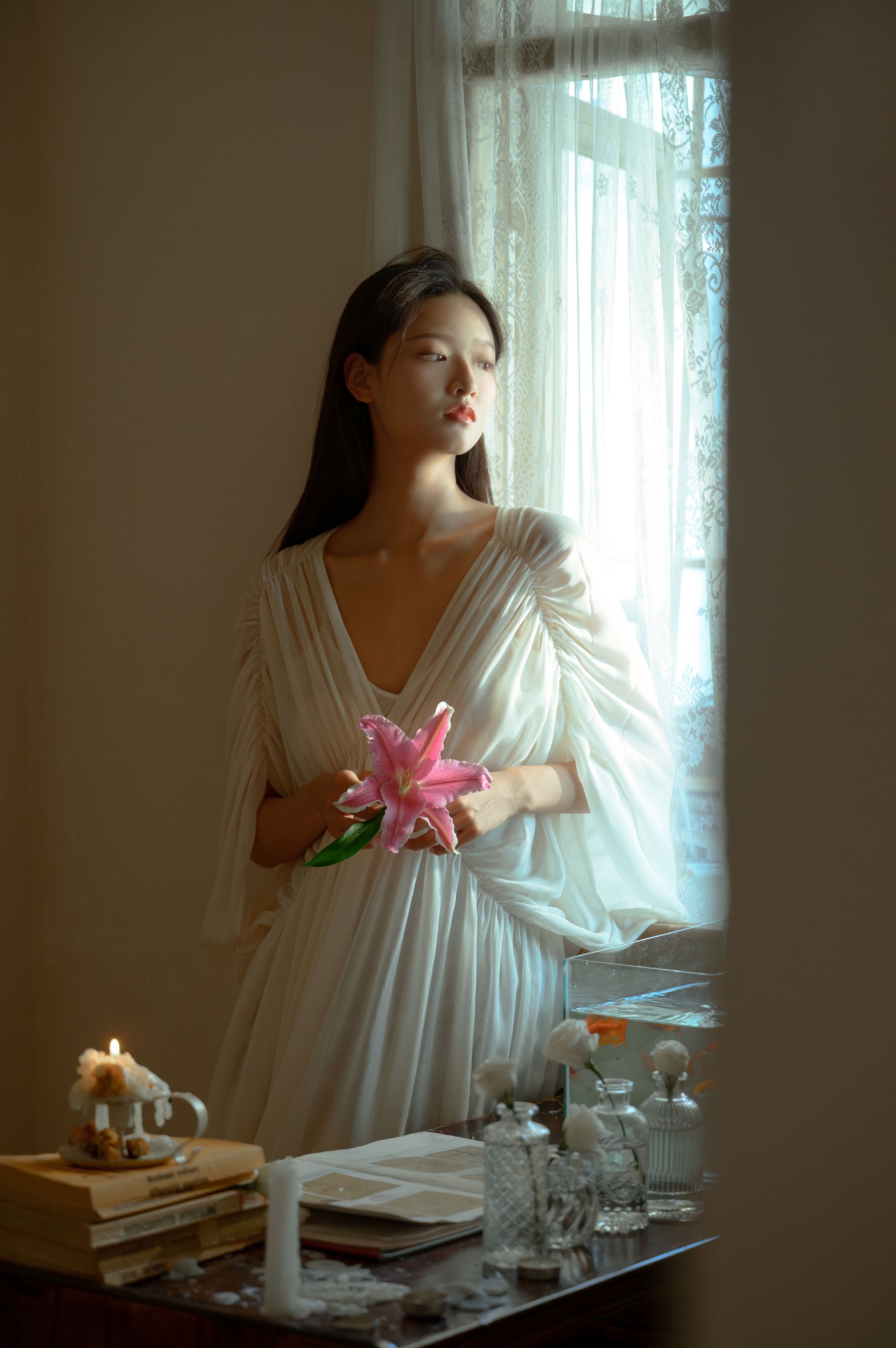 大力 – 《粉百合》[31P] 插图4