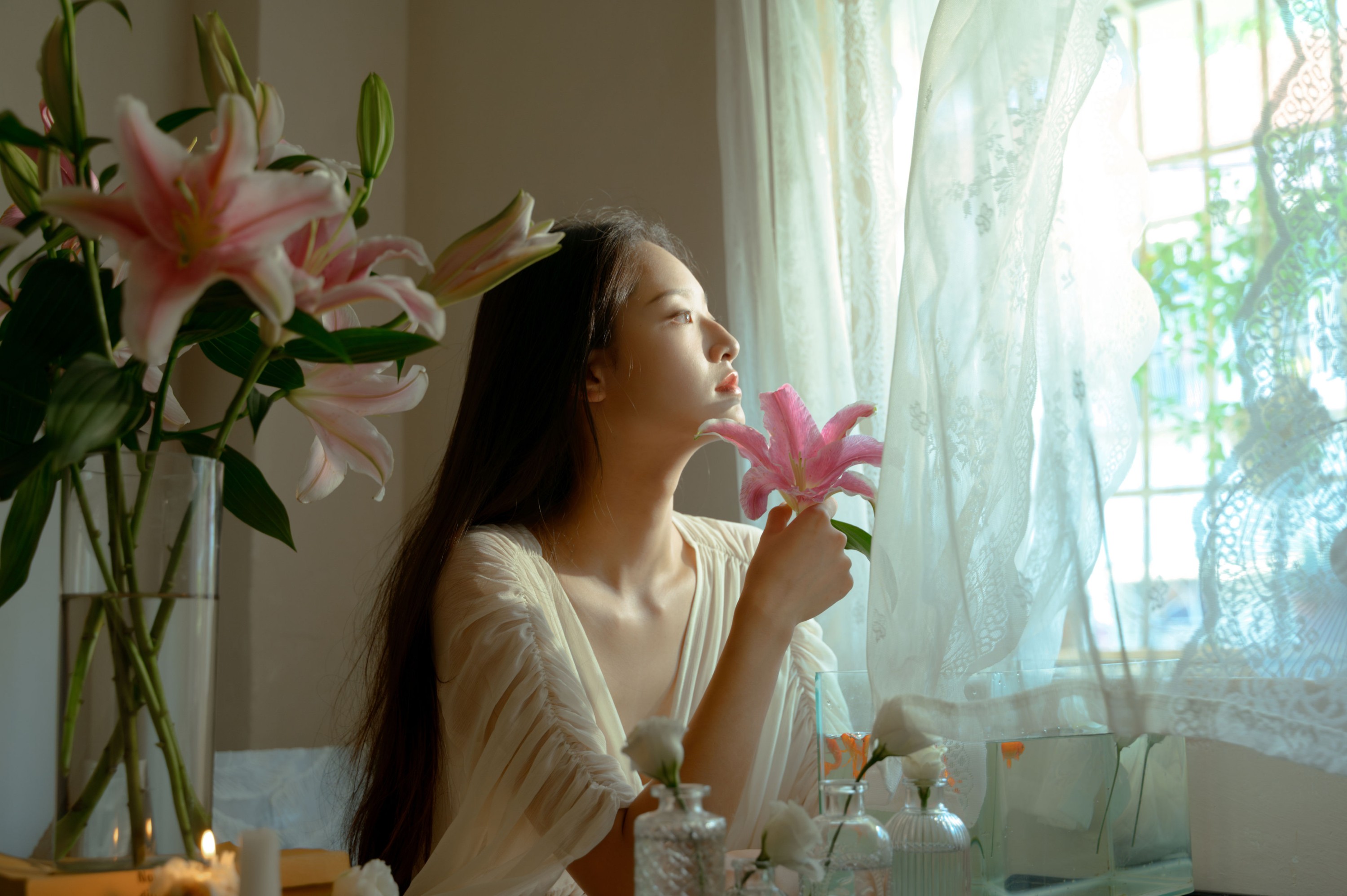 大力 – 《粉百合》[31P] 插图3