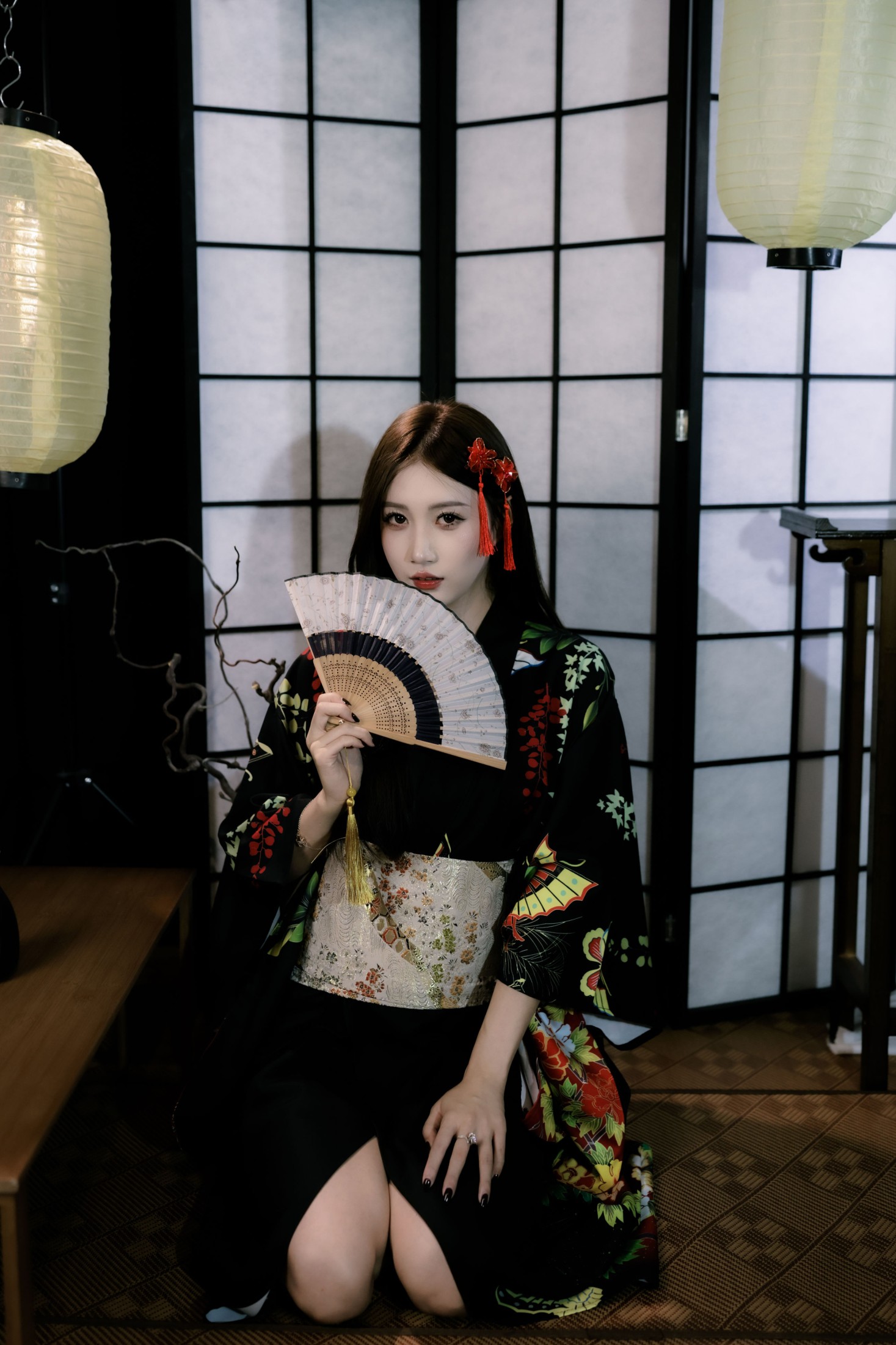 小甜 – 《墨色千金》[23P]-66COS