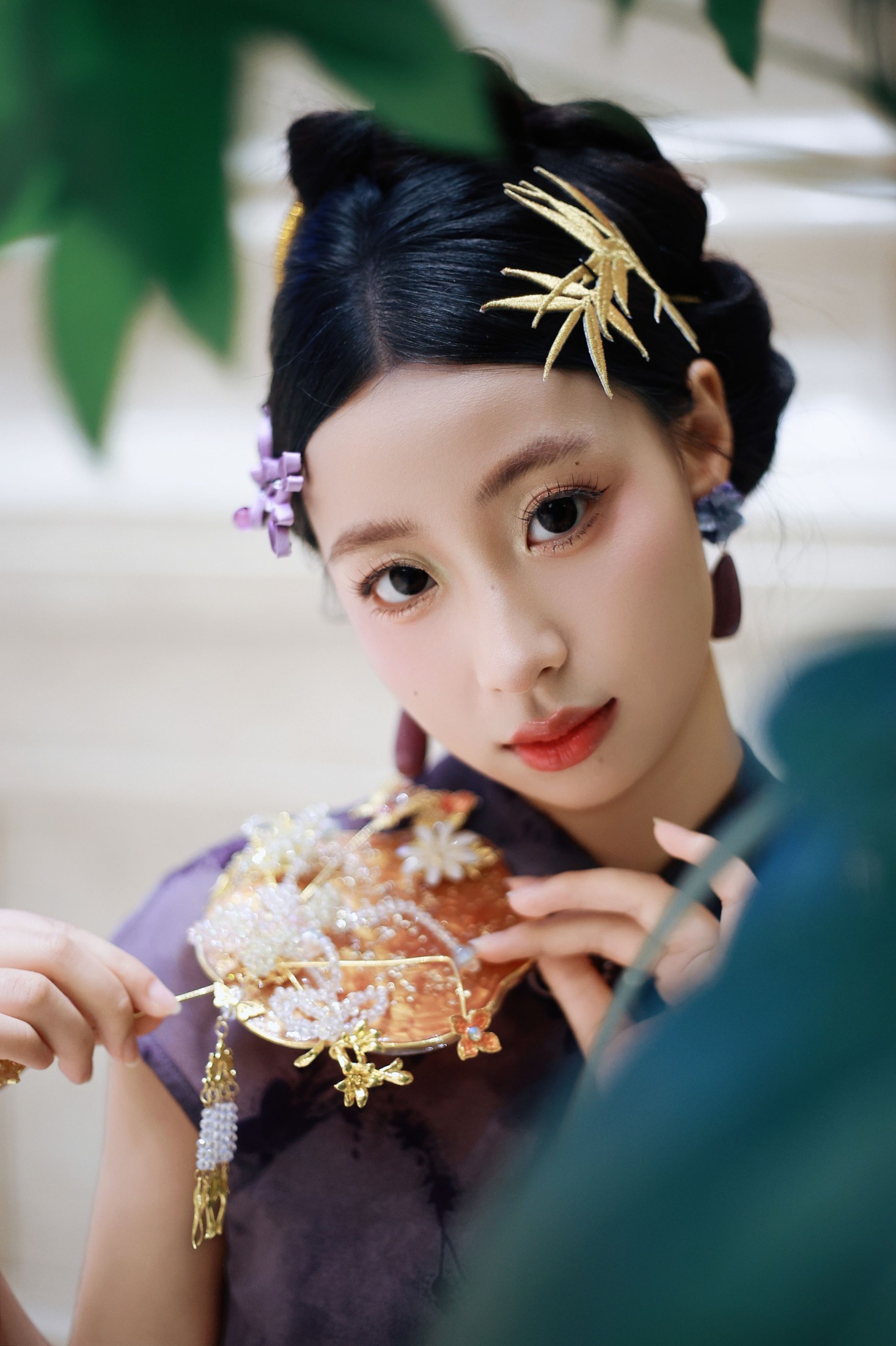 小u – 《一抹紫色韵味》[26P] 插图3