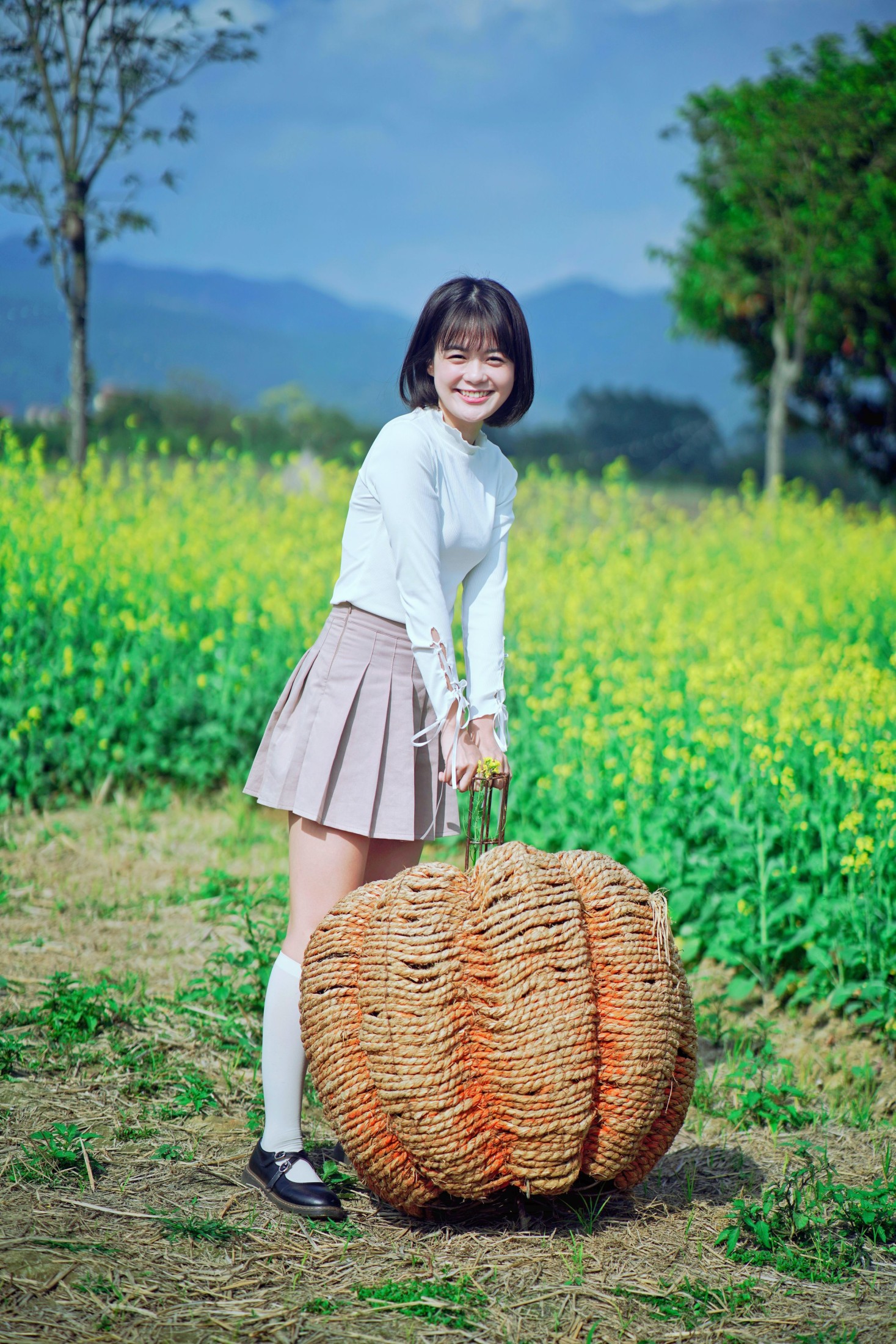 晓颖葵子 – 《春日花田元气少女》[21P] 插图5