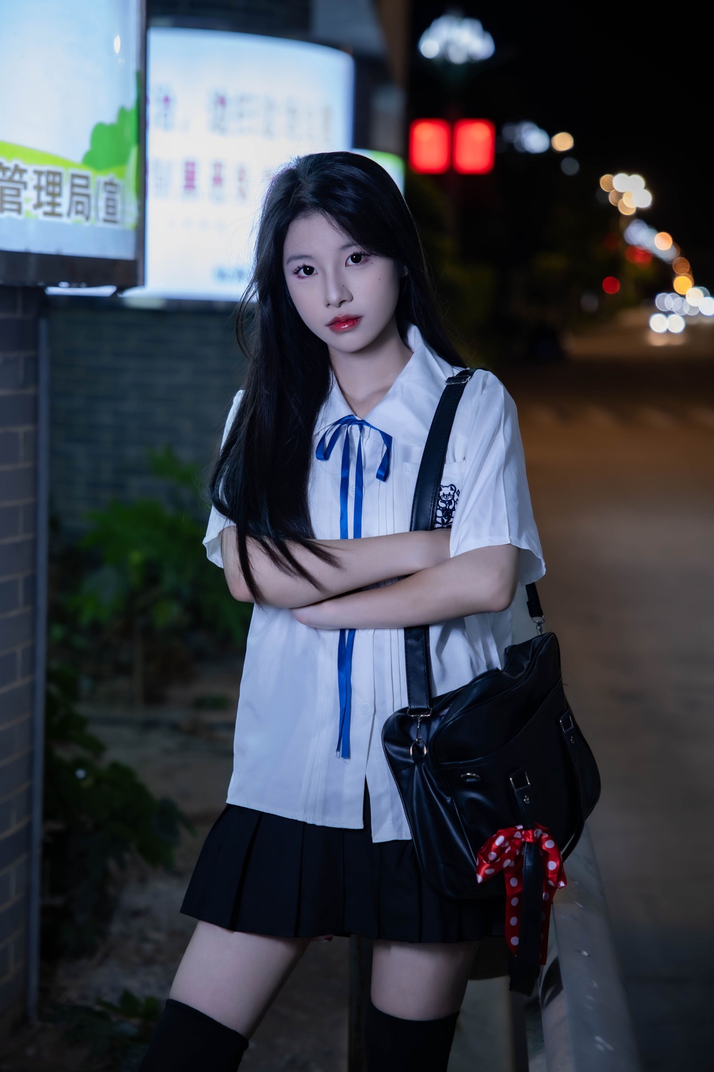 湉懒懒. – 《夜晚清冷感》[14P] 插图4