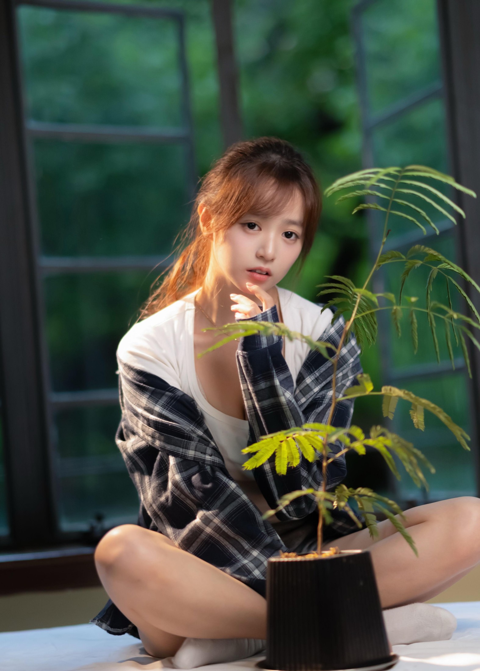 小亿 – 《居家风小亿丨在窗边》[25P] 插图2