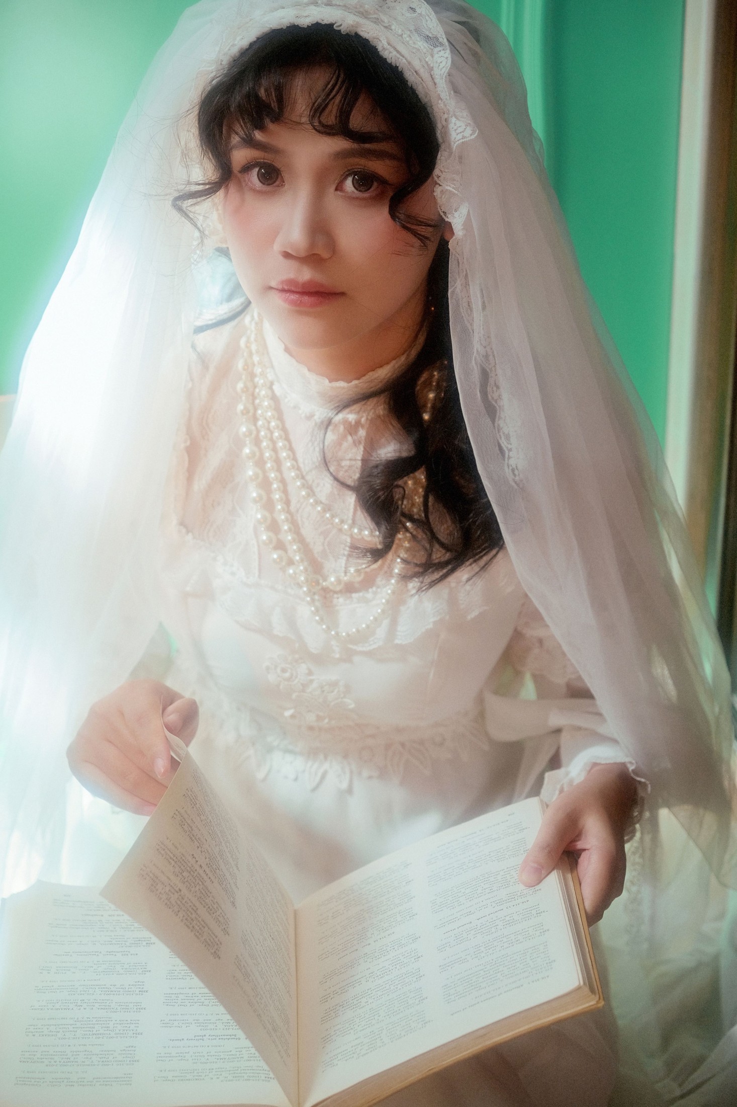 钟灵 – 《复古婚纱》[27P] 插图4